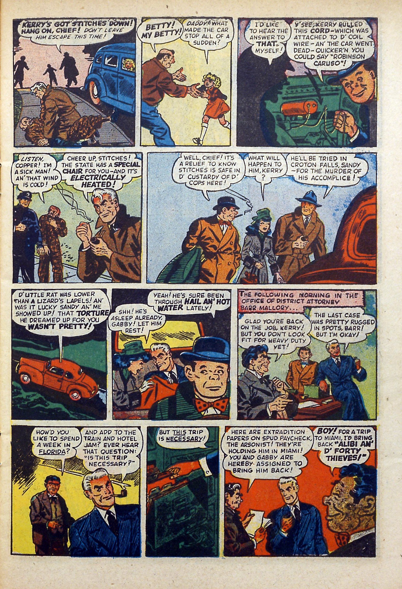 Read online Kerry Drake Detective Cases comic -  Issue #7 - 9