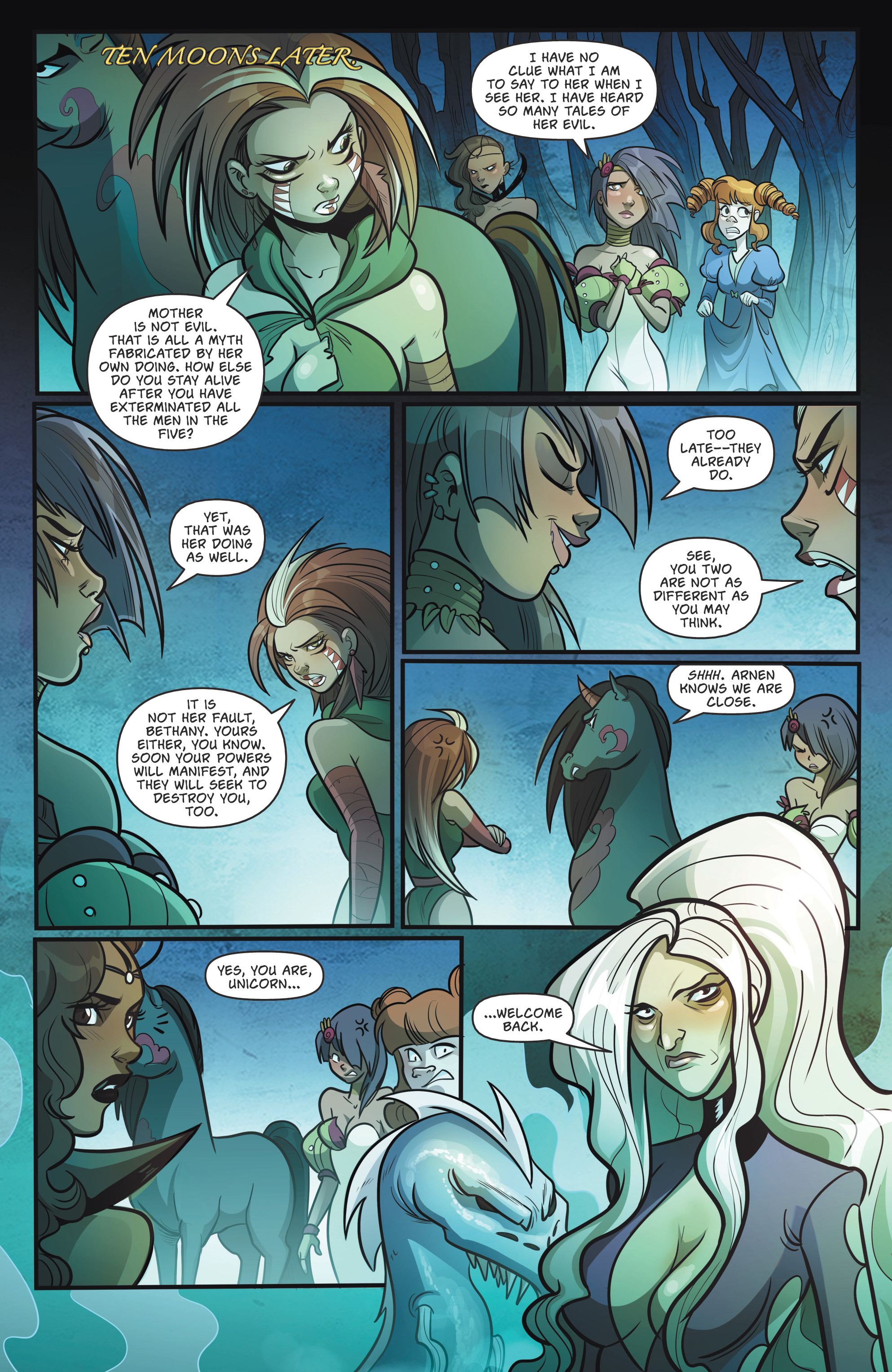 Read online Damsels in Excess comic -  Issue #5 - 16