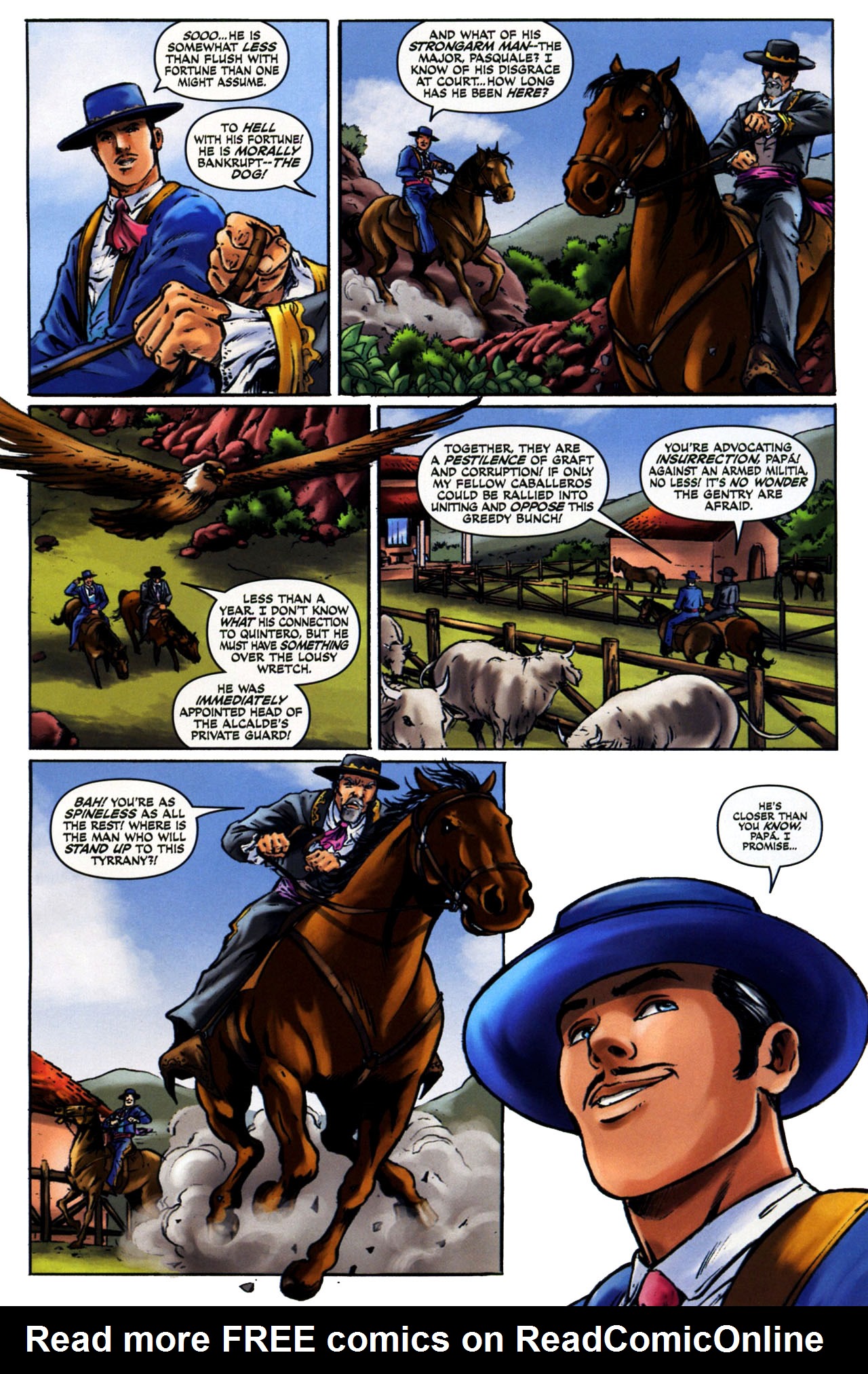 Read online Zorro (2008) comic -  Issue #12 - 13