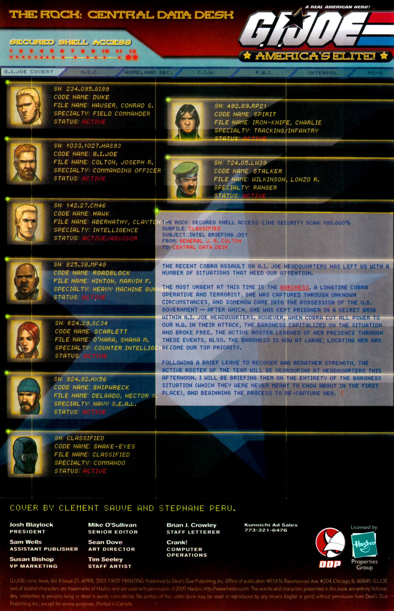 Read online G.I. Joe (2005) comic -  Issue #21 - 2