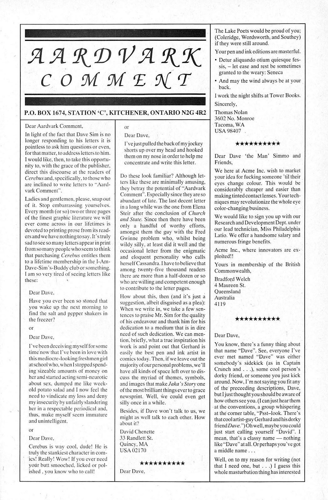 Cerebus issue 132 - Page 22