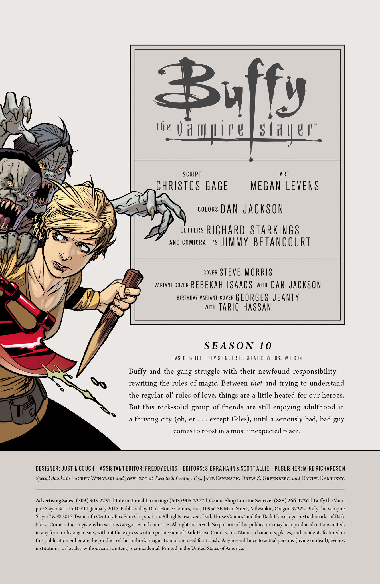 Read online Buffy the Vampire Slayer Season Ten comic -  Issue #11 - 2