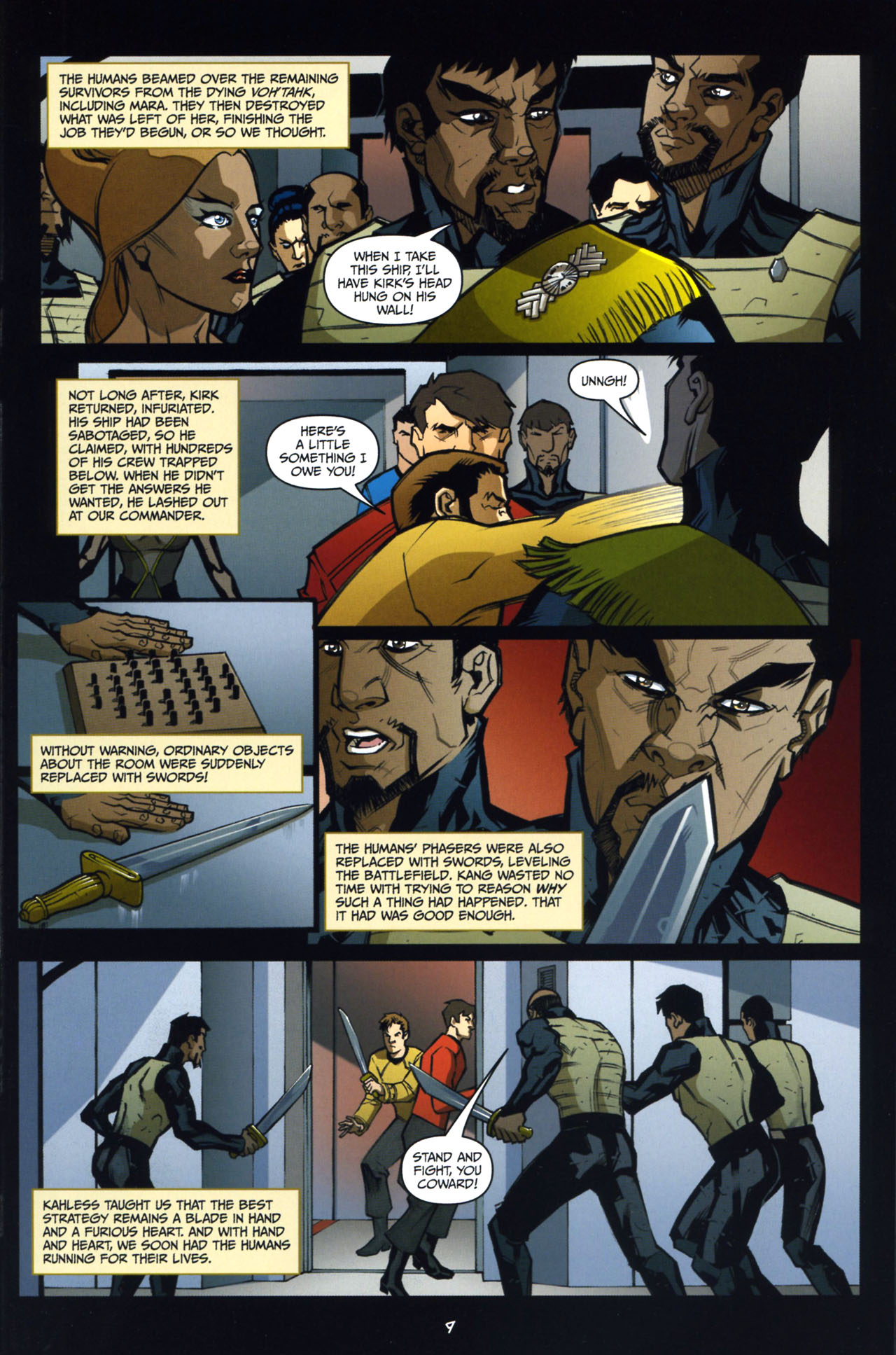 Read online Star Trek: Klingons: Blood Will Tell comic -  Issue #4 - 11