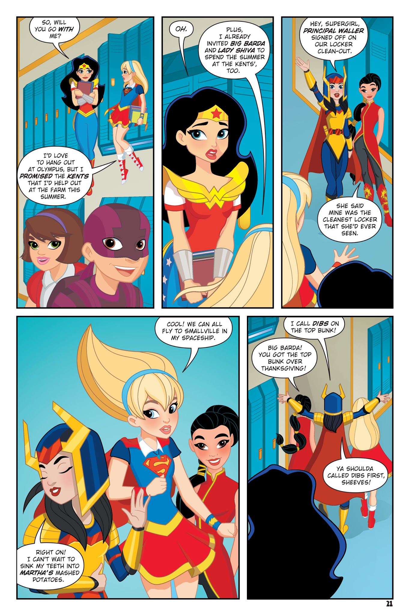 Read online DC Super Hero Girls: Summer Olympus comic -  Issue # TPB - 19