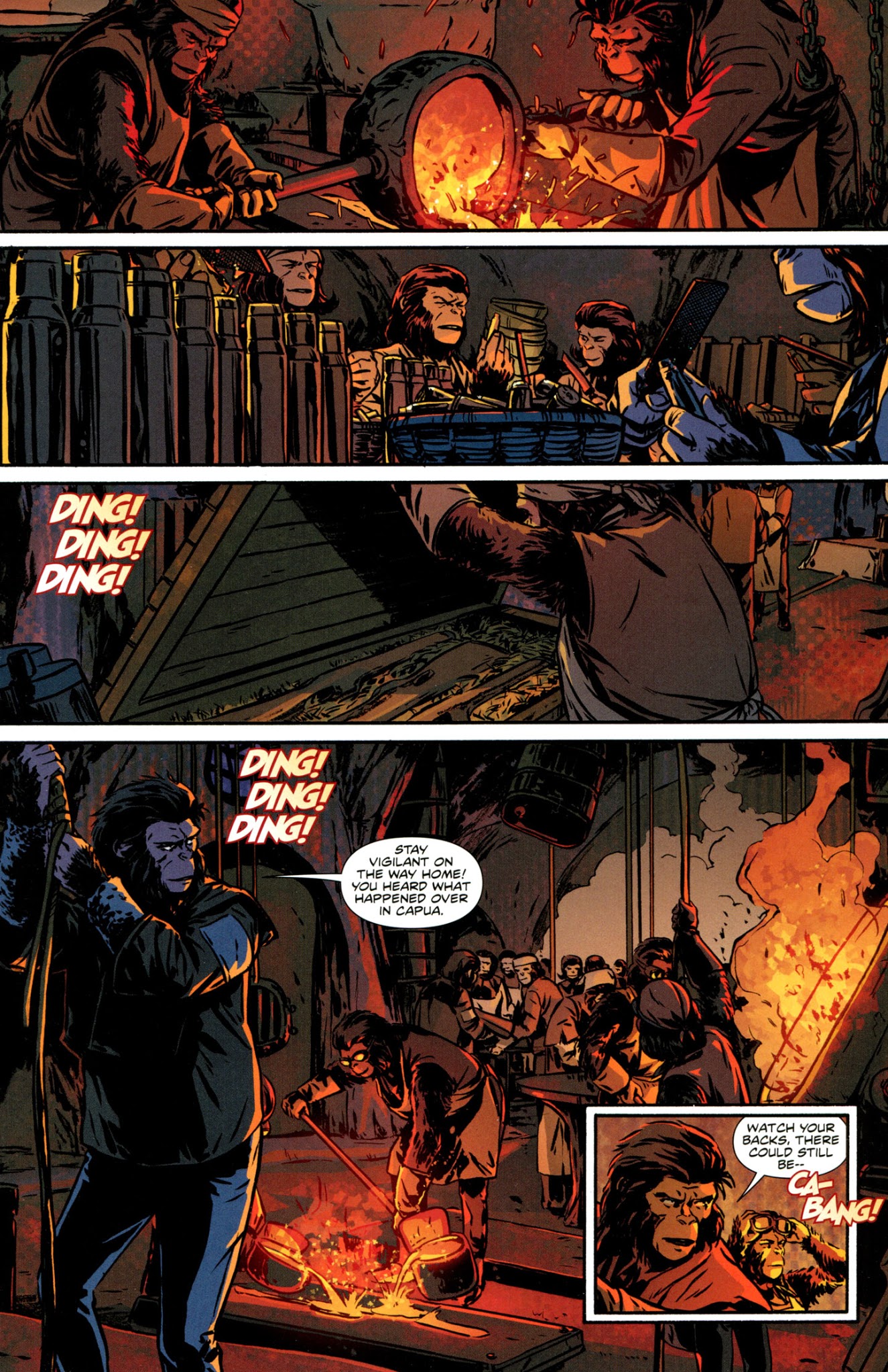 Read online Exile on the Planet of the Apes comic -  Issue #2 - 3