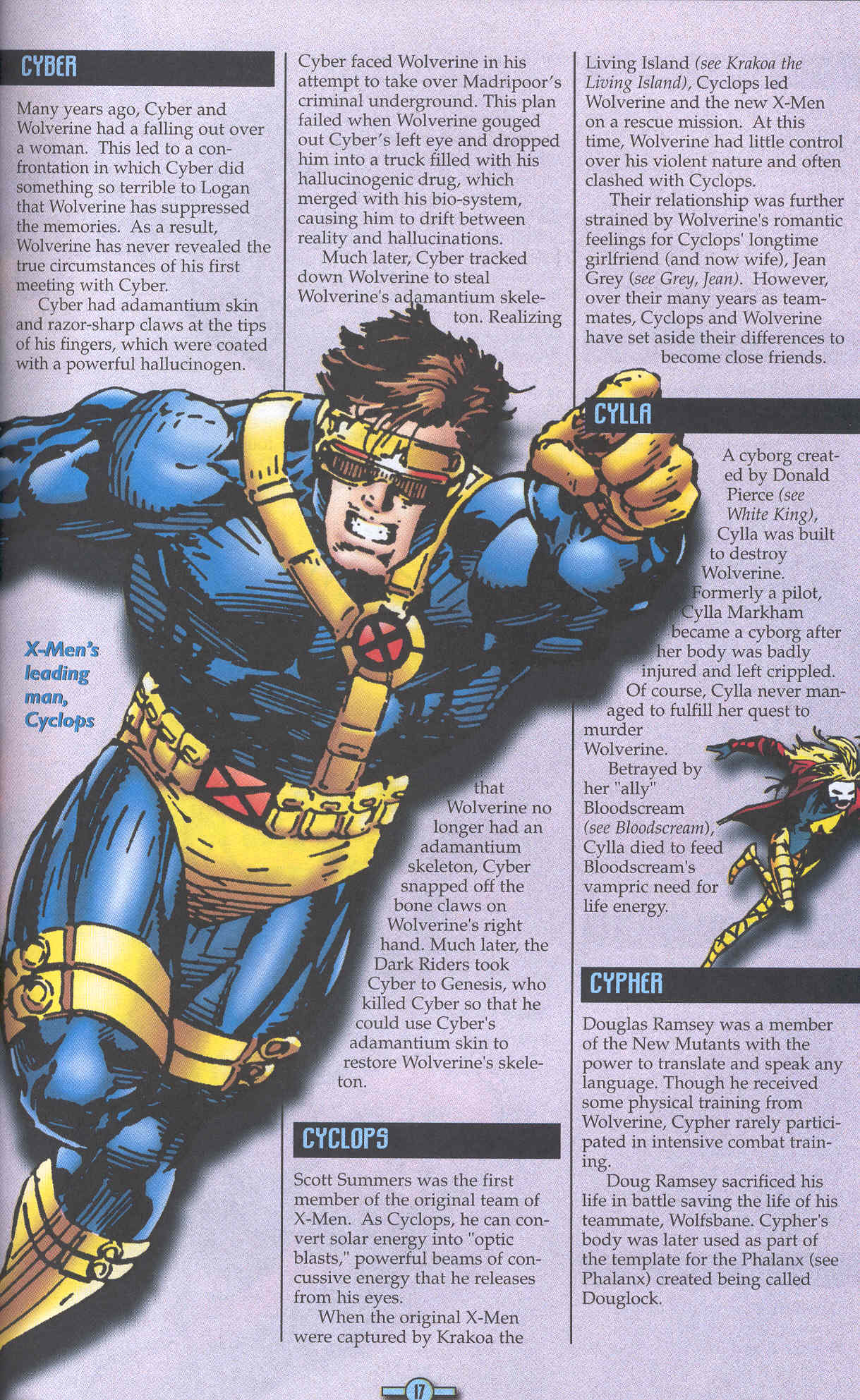 Read online Wolverine Encyclopedia comic -  Issue #1 - 21