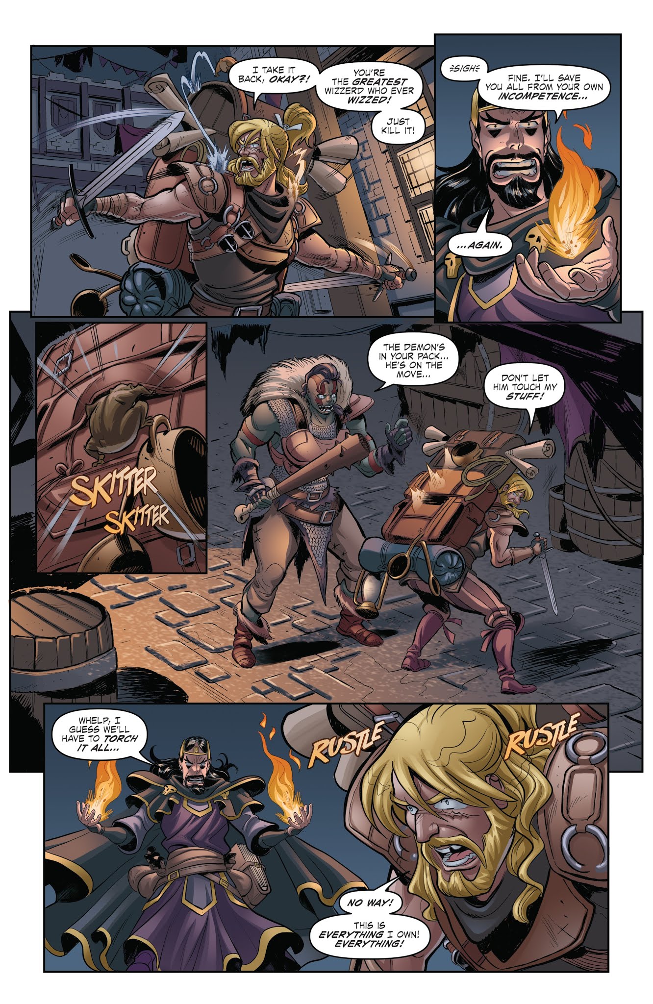 Read online Dungeons & Dragons: Evil At Baldur's Gate comic -  Issue #5 - 16