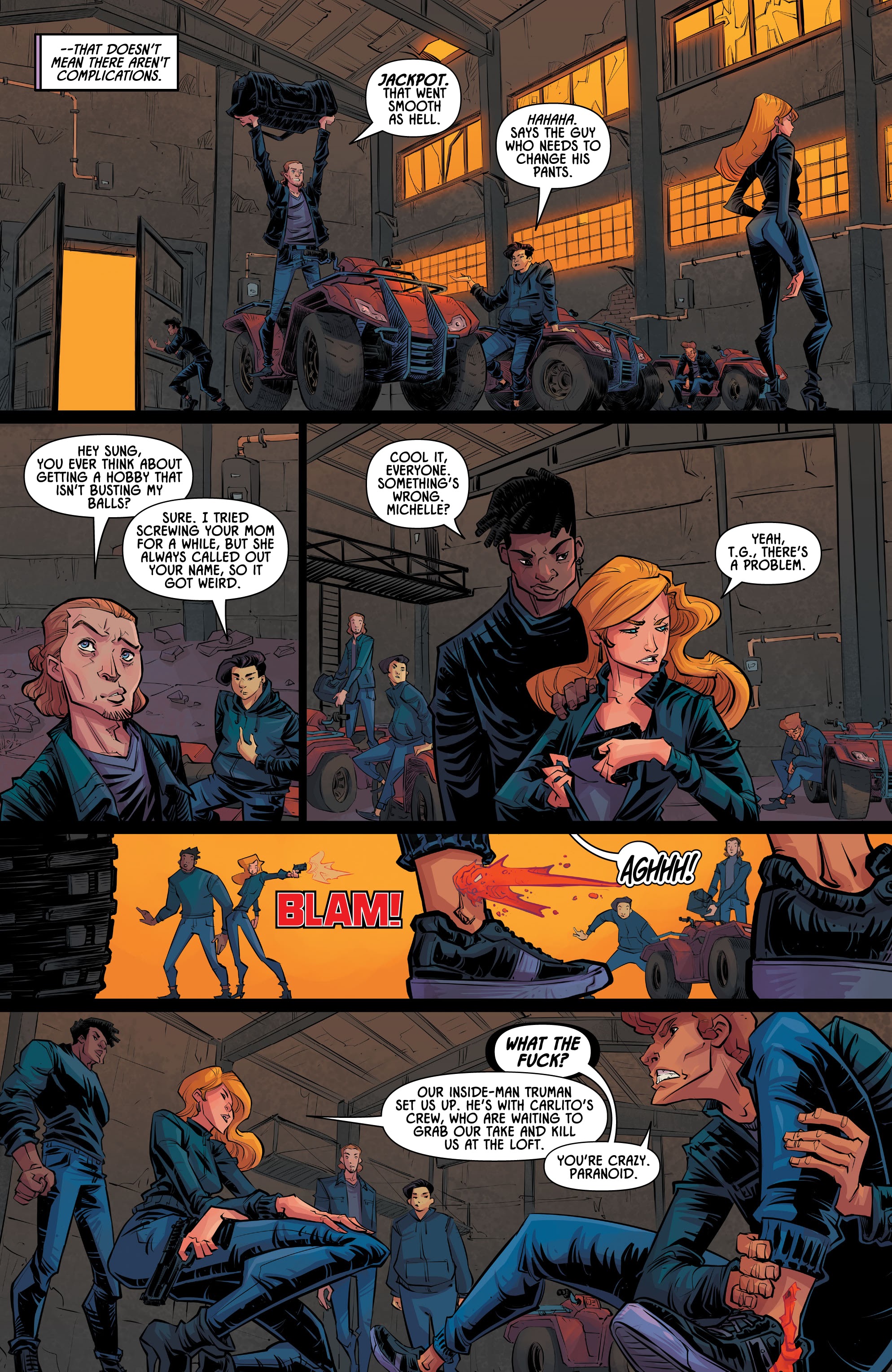 Read online Kaiju Score: Steal From the Gods comic -  Issue #1 - 6