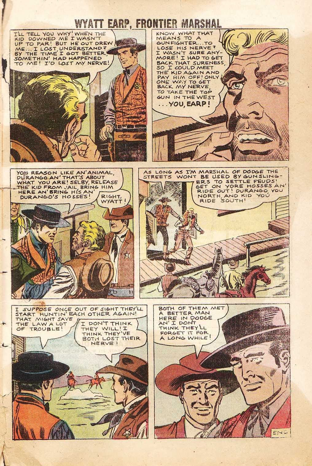 Read online Wyatt Earp Frontier Marshal comic -  Issue #23 - 33