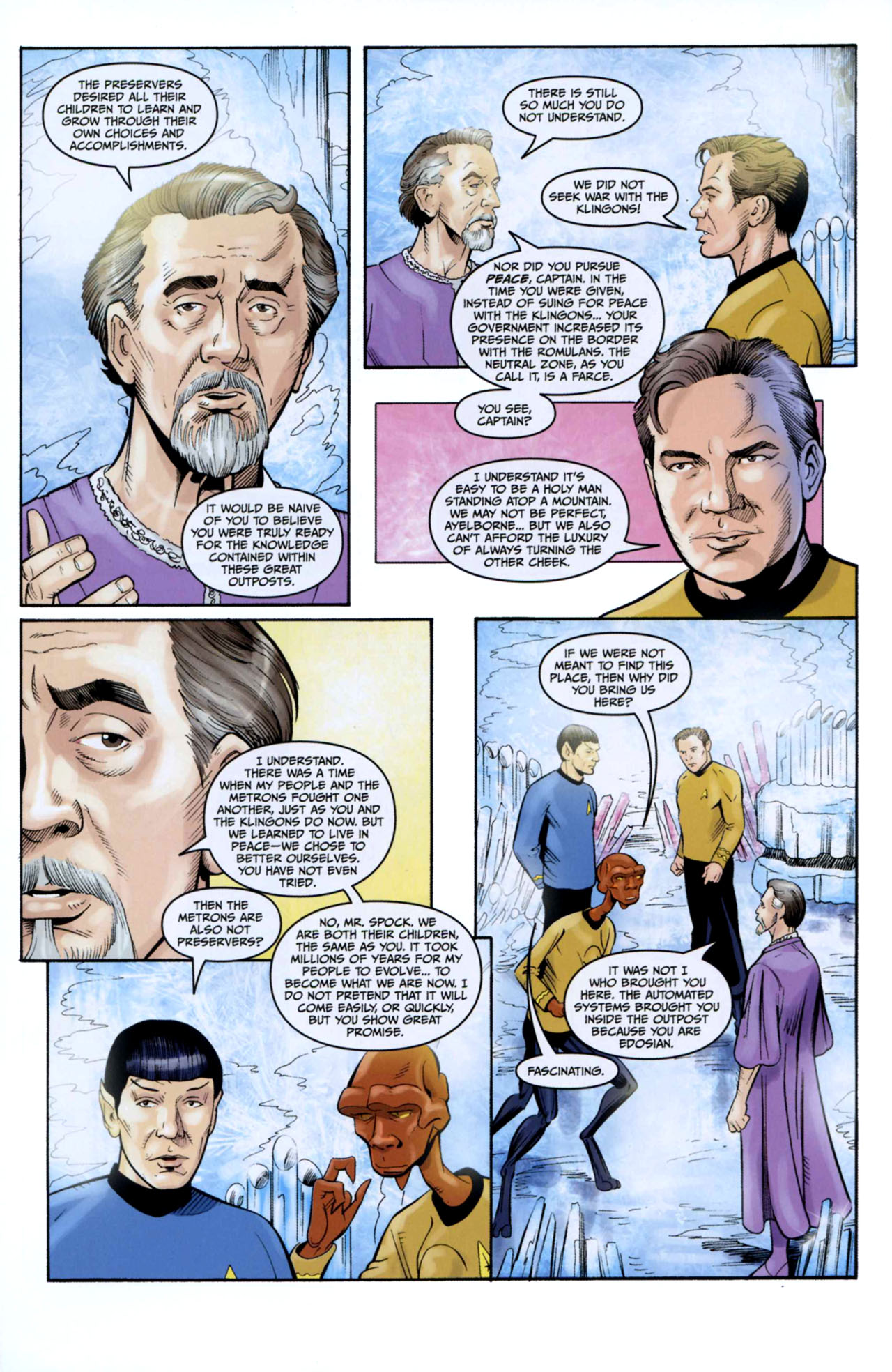 Read online Star Trek Year Four: The Enterprise Experiment comic -  Issue #5 - 16