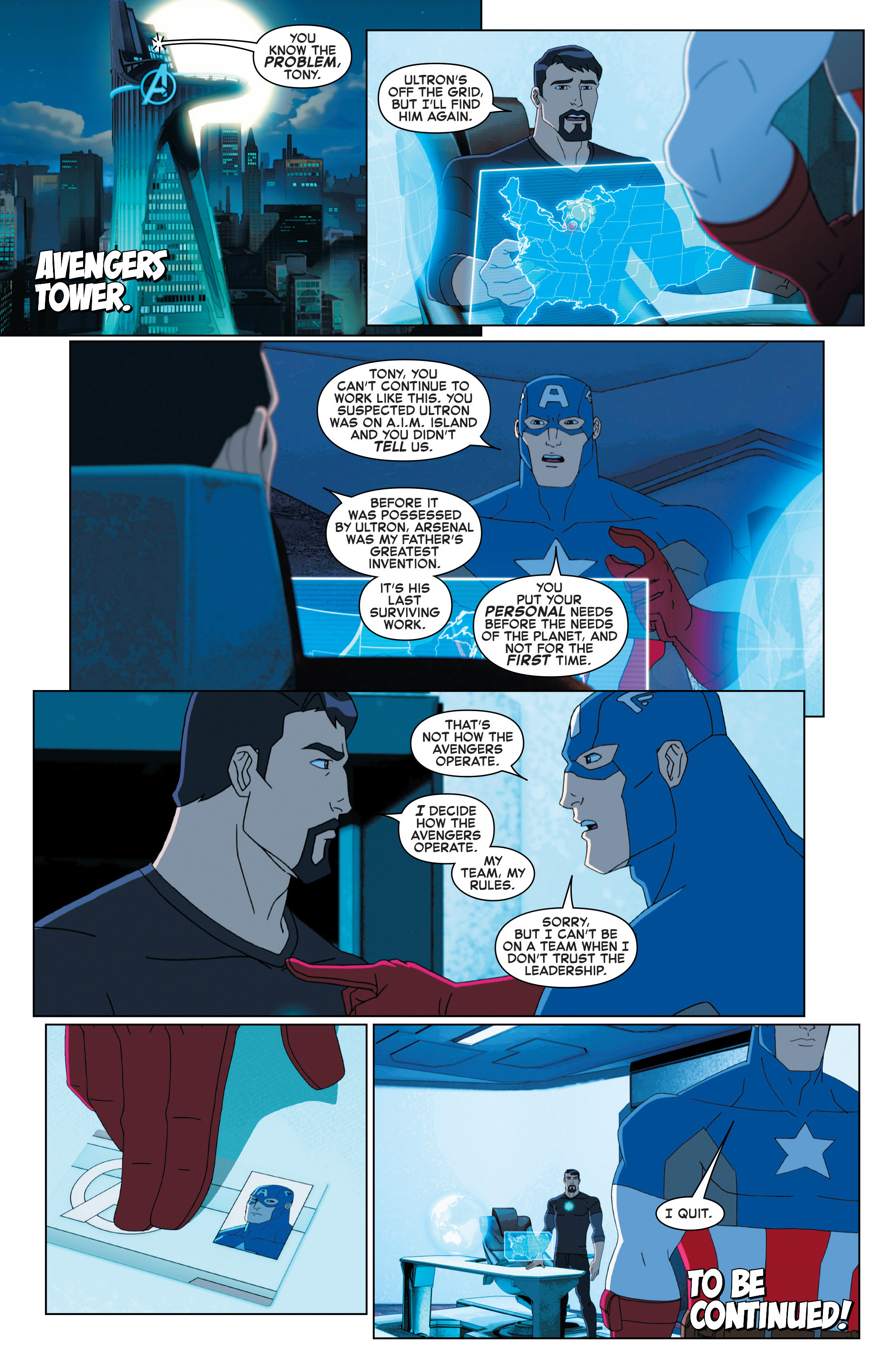 Read online Marvel Universe Avengers Assemble: Civil War comic -  Issue #1 - 22