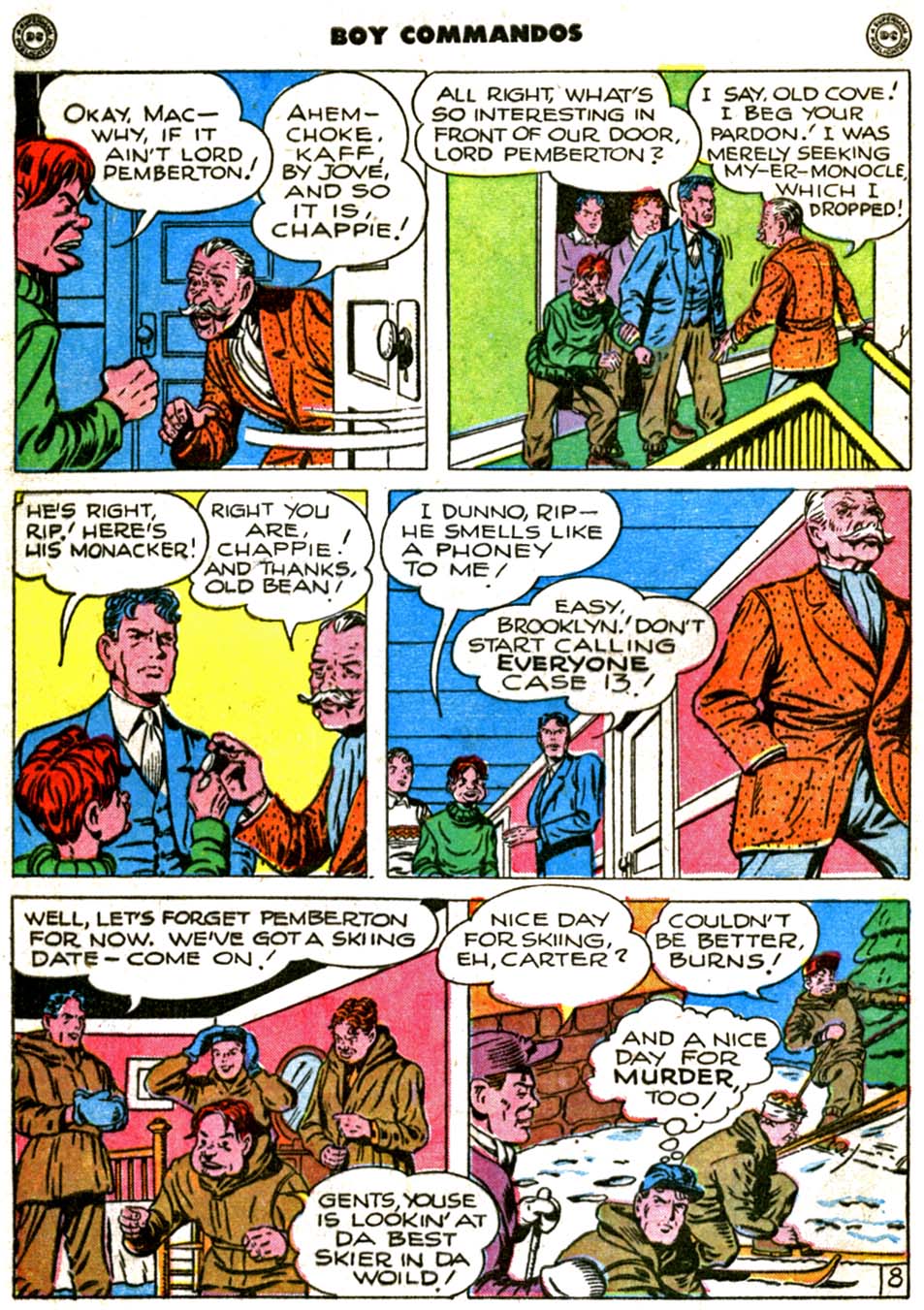 Read online Boy Commandos comic -  Issue #16 - 10