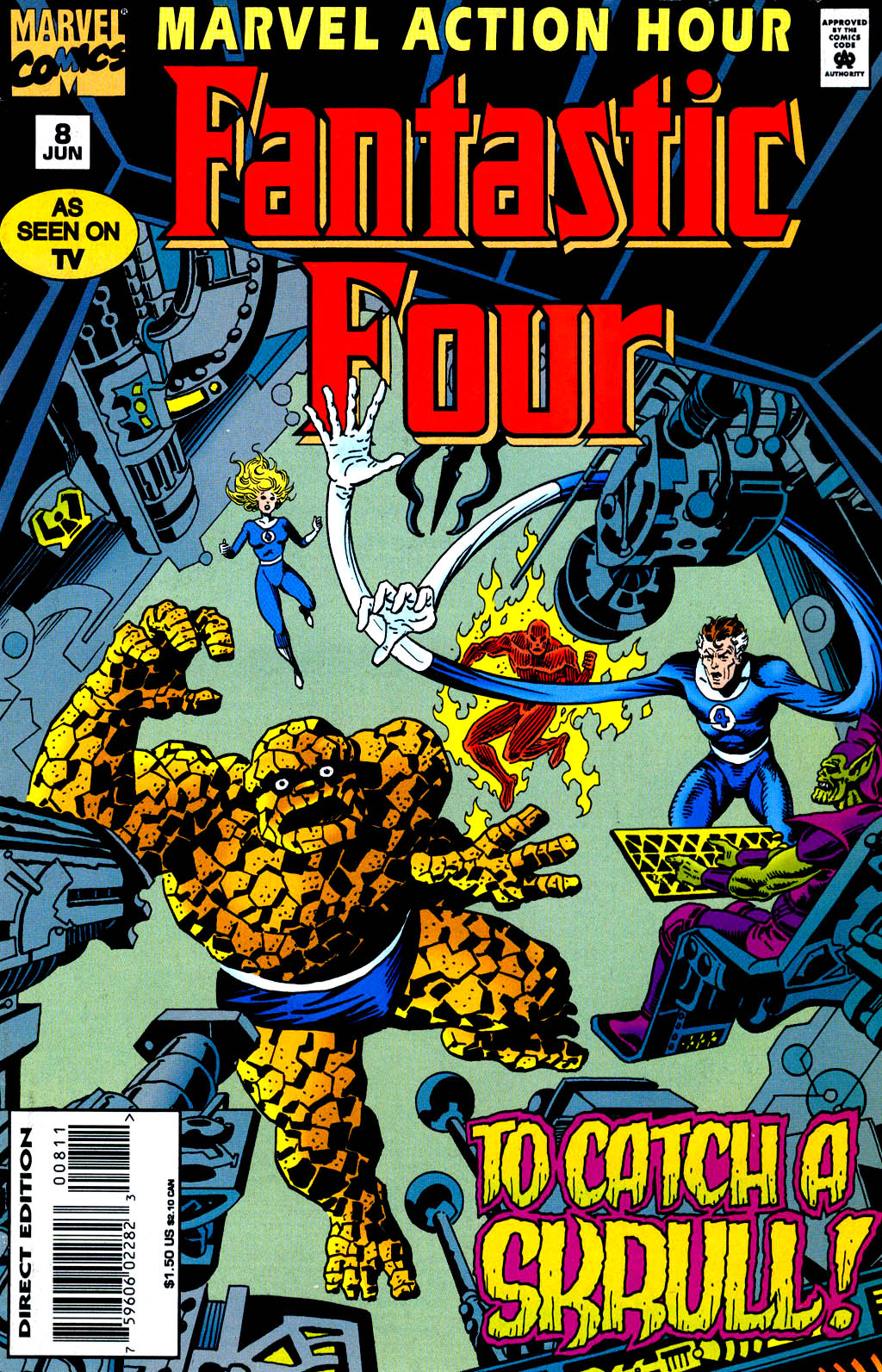 Read online Marvel Action Hour, featuring the Fantastic Four comic -  Issue #8 - 1