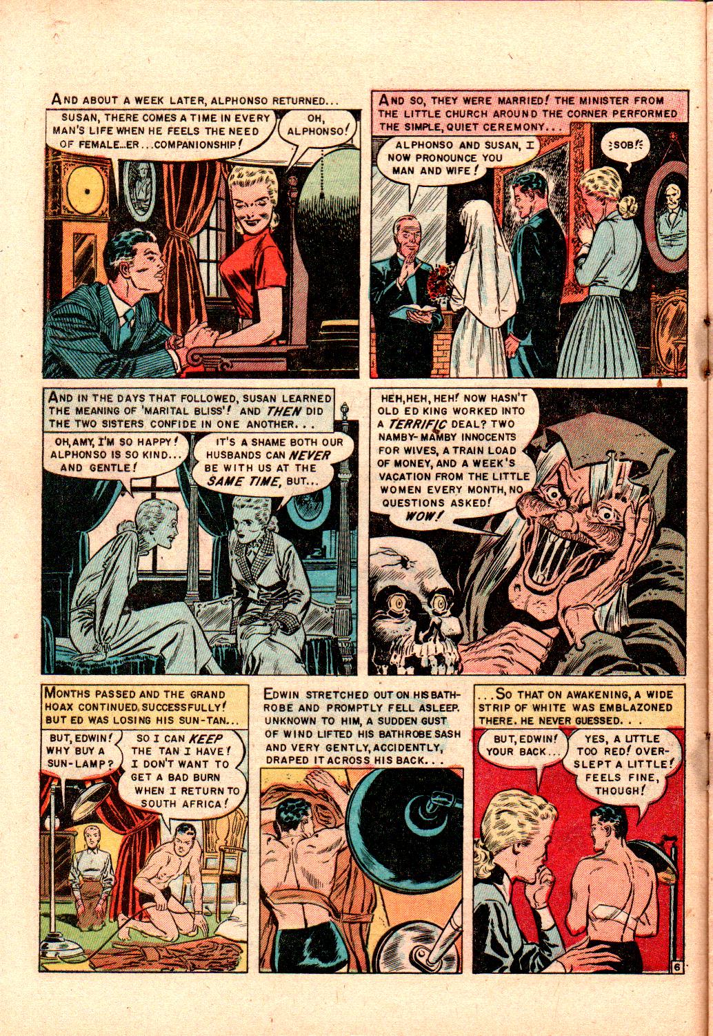 Read online The Vault of Horror (1950) comic -  Issue #30 - 9