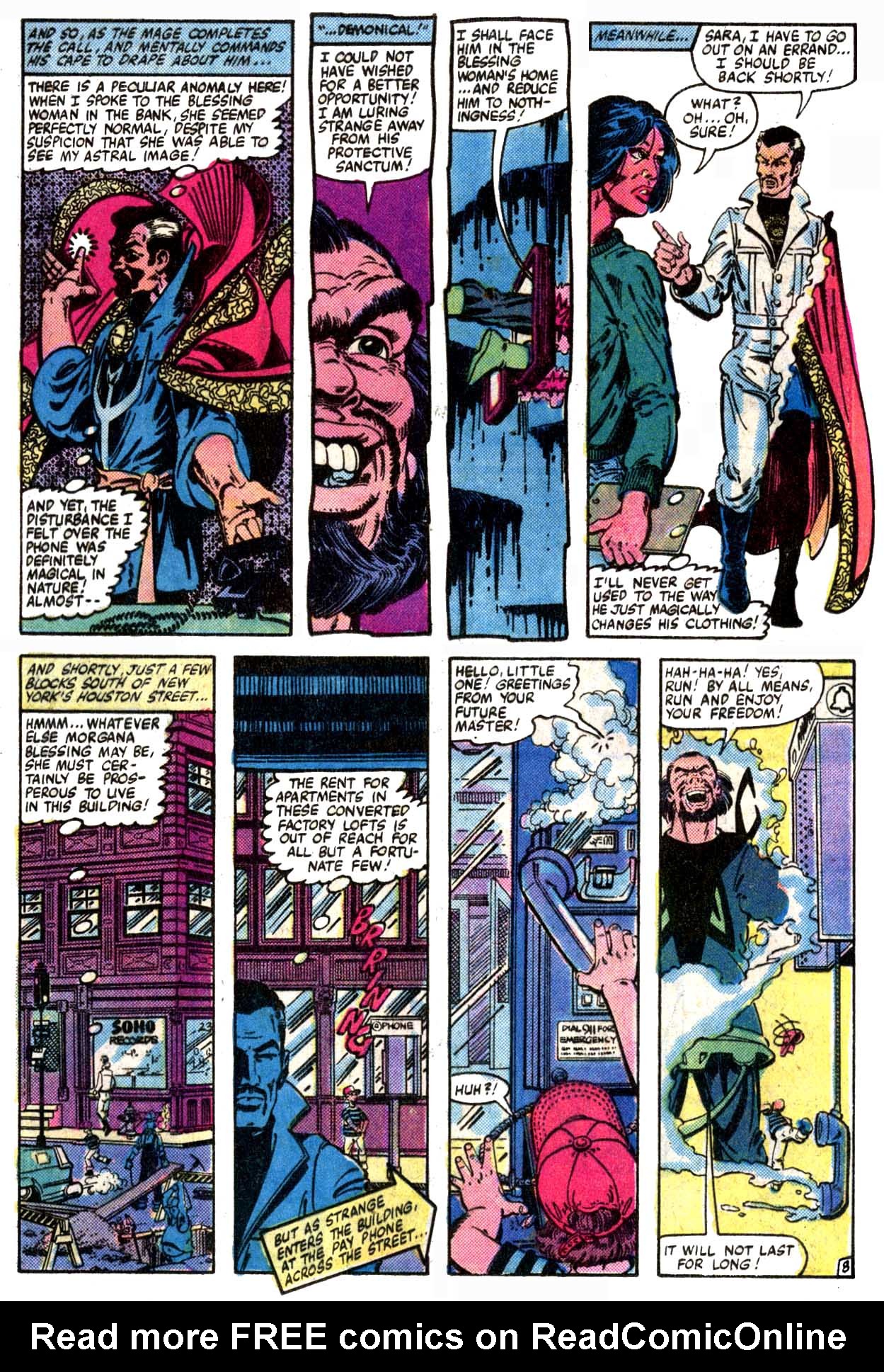 Read online Doctor Strange (1974) comic -  Issue #49 - 9