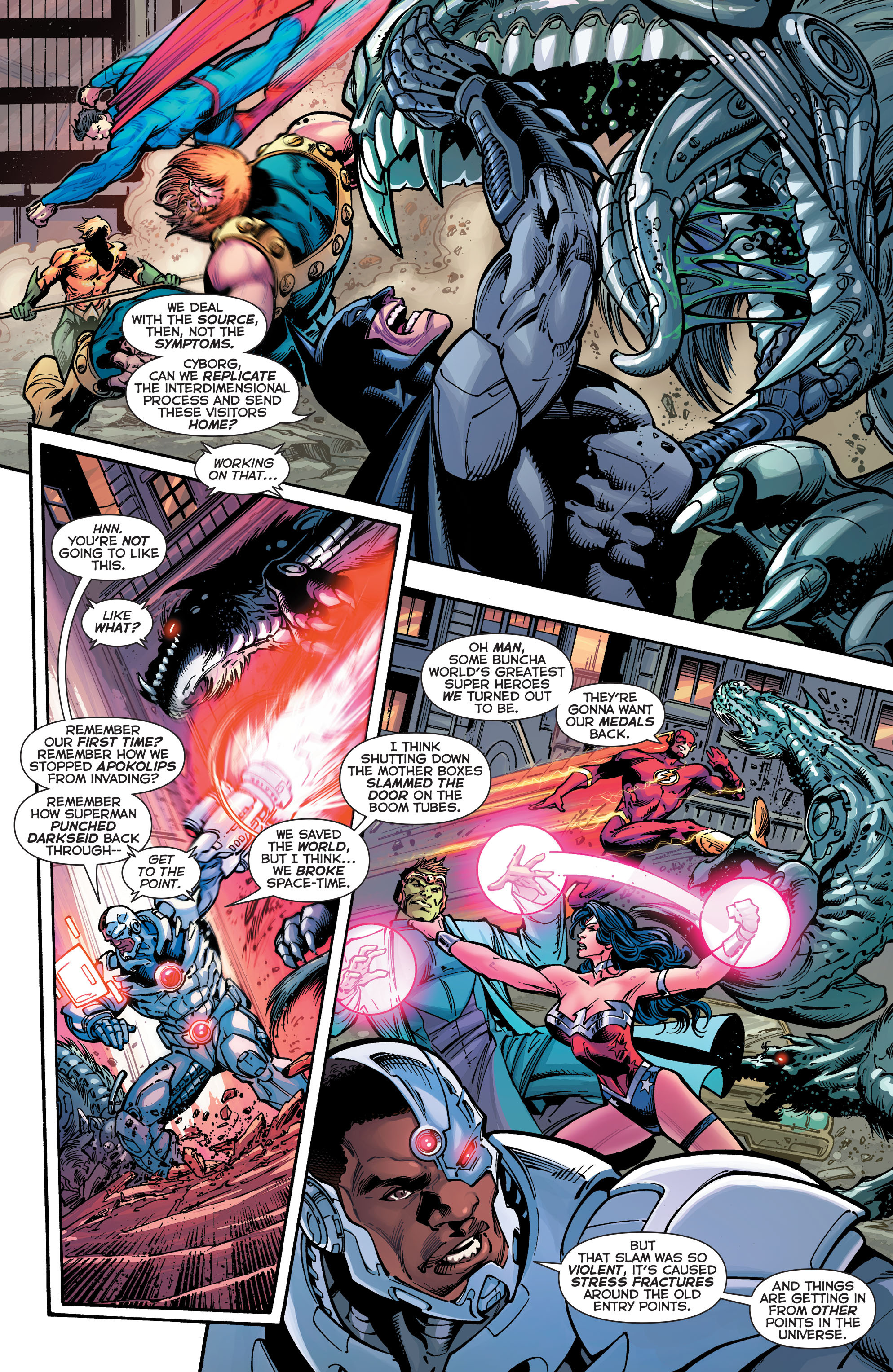 Read online Justice League (2011) comic -  Issue #51 - 16