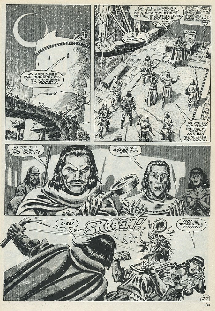 The Savage Sword Of Conan issue 134 - Page 33