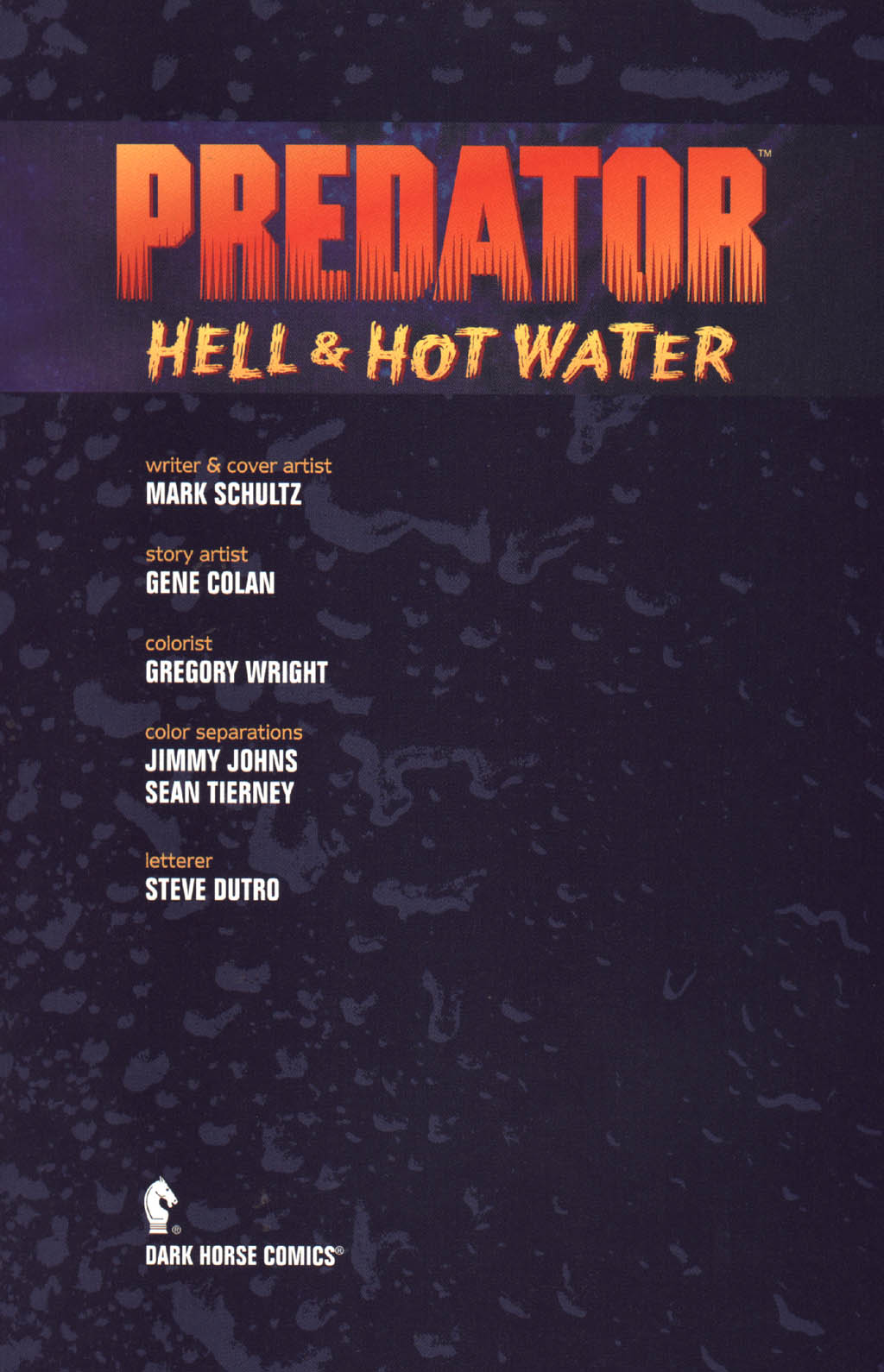 Read online Predator: Hell & Hot Water comic -  Issue # TPB - 2