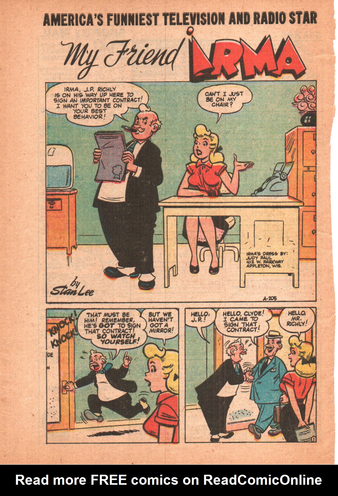 Read online My Friend Irma comic -  Issue #22 - 28