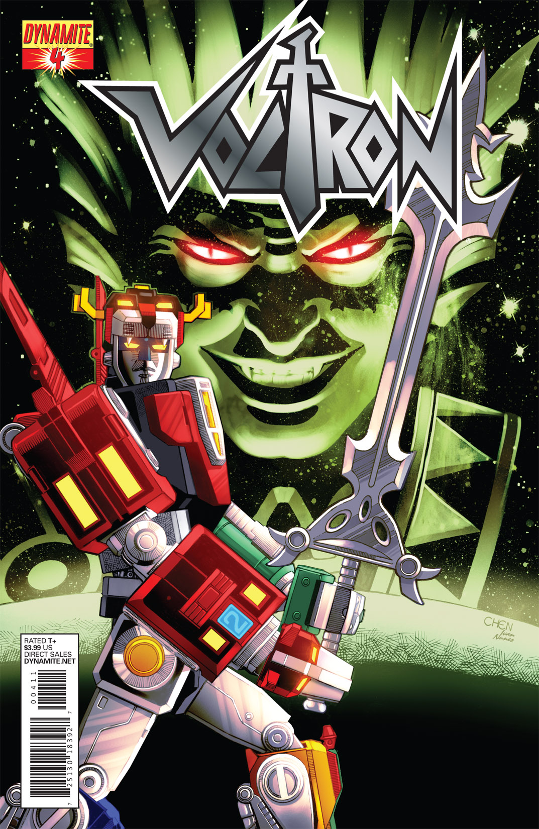 Read online Voltron comic -  Issue #4 - 2