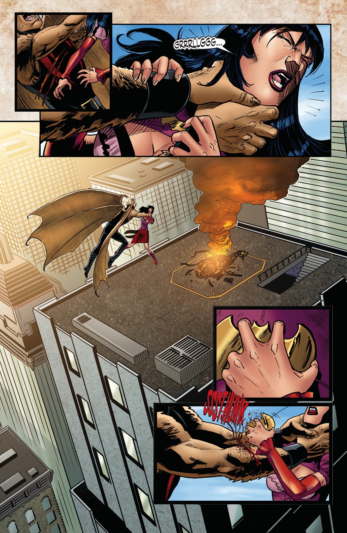 Read online Legenderry: Vampirella comic -  Issue # _TPB - 96