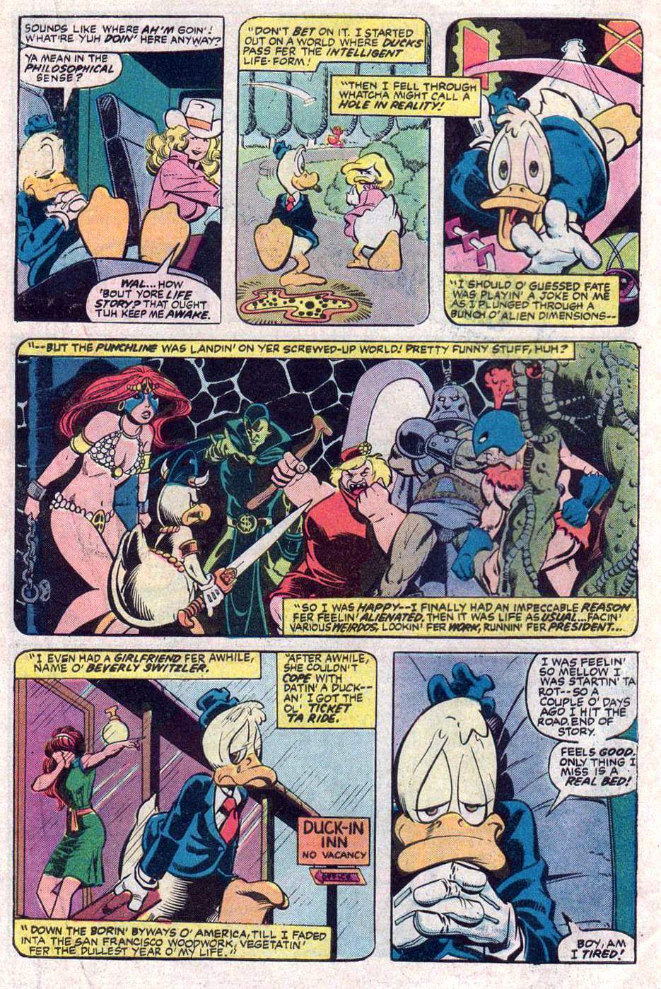 Read online Howard the Duck (1976) comic -  Issue #32 - 5