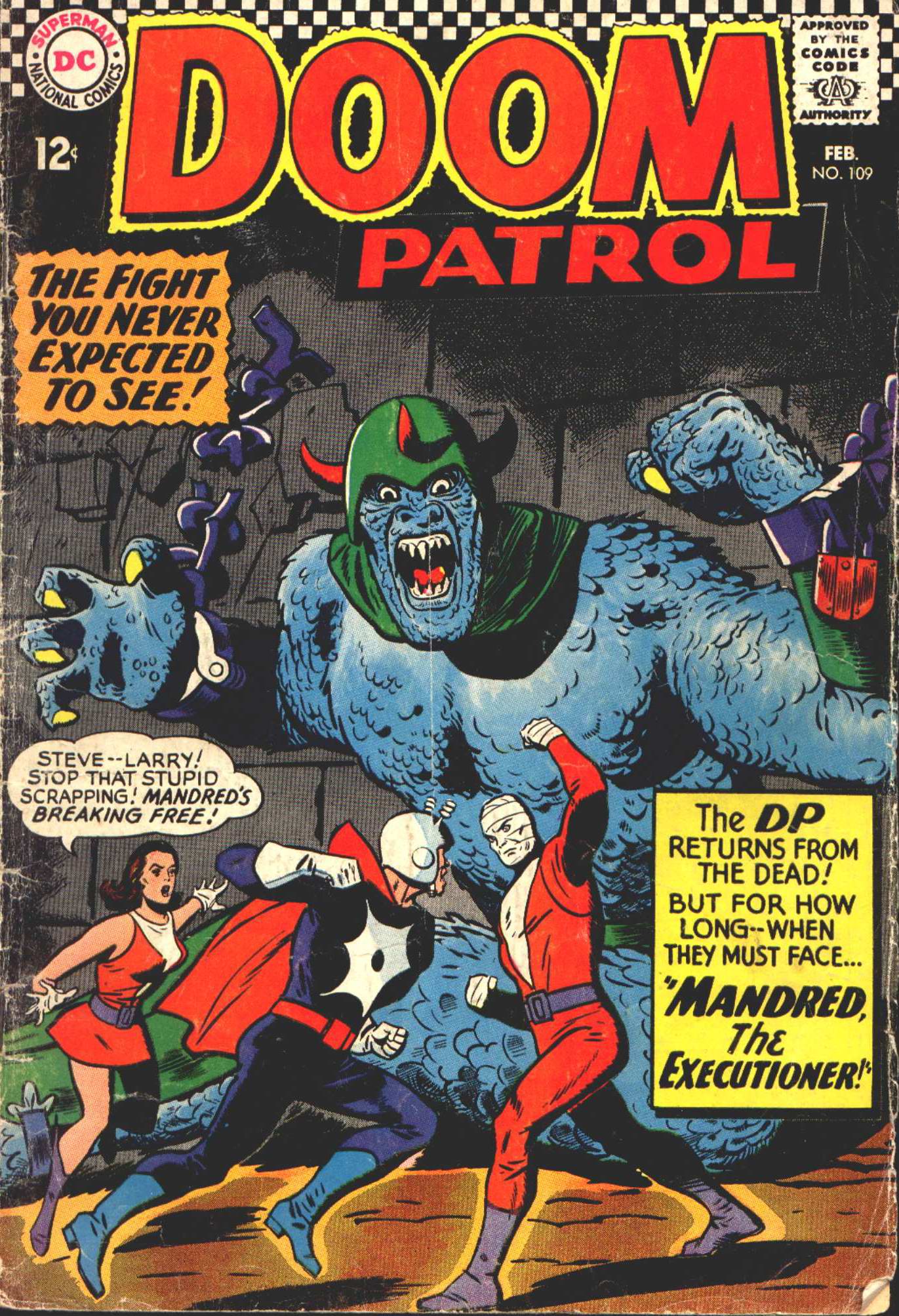Read online Doom Patrol (1964) comic -  Issue #109 - 2