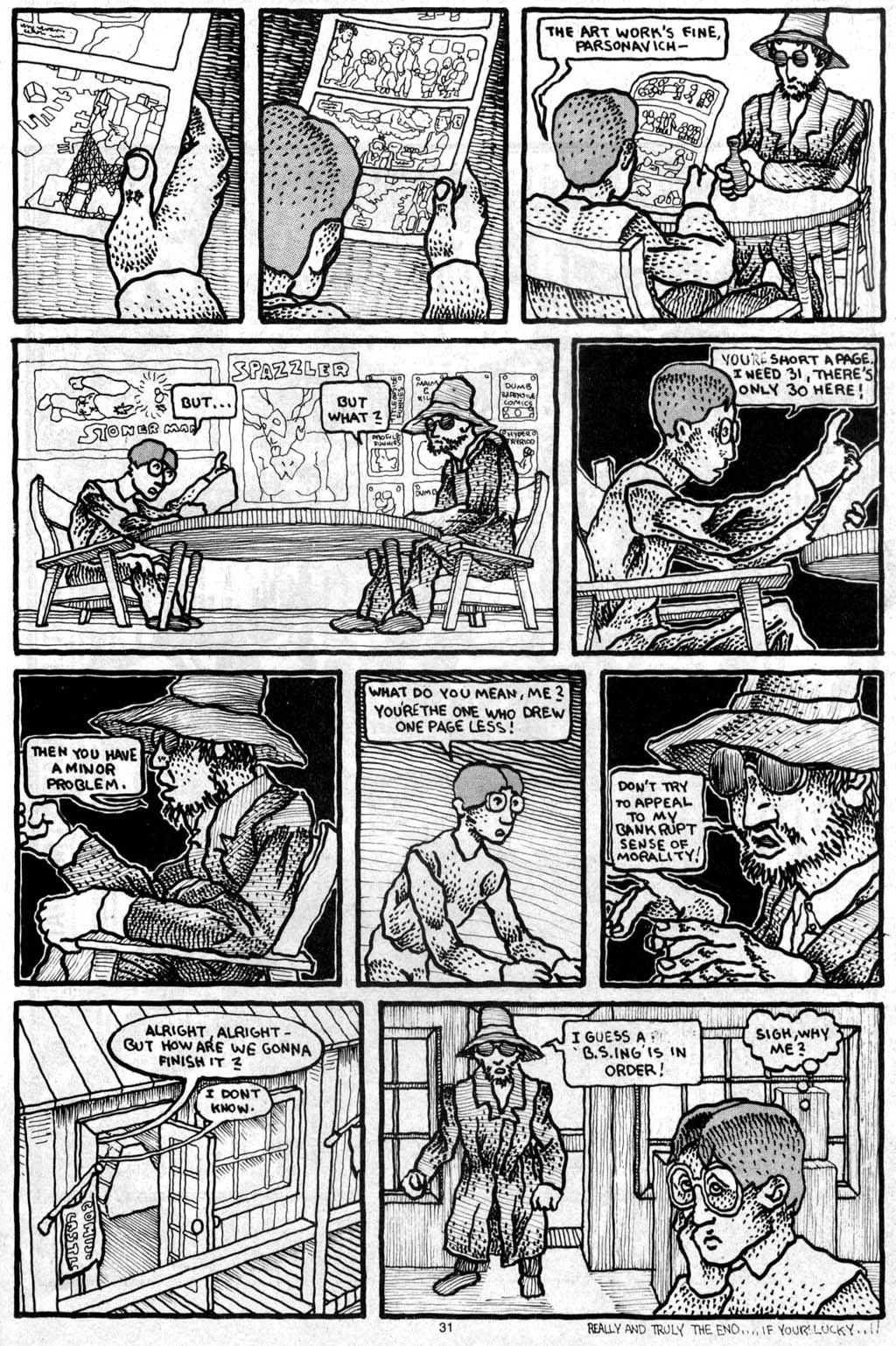 Read online Adolescent Radioactive Black Belt Hamsters comic -  Issue #1 - 31