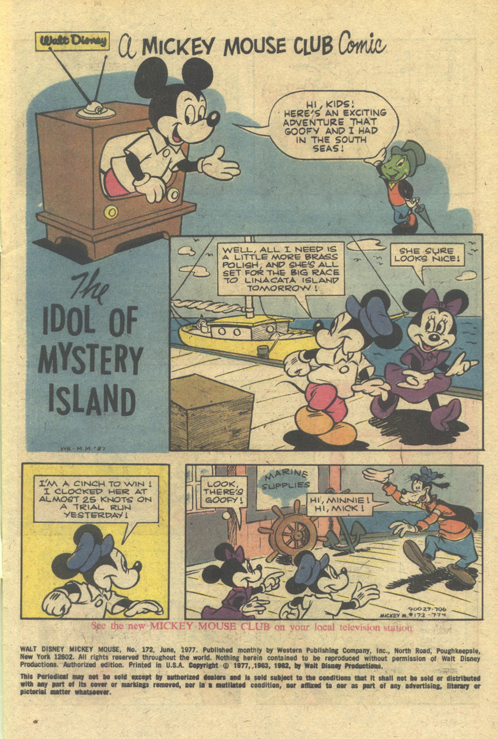 Read online Walt Disney's Mickey Mouse comic -  Issue #172 - 3