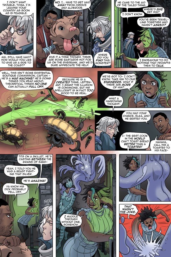 Read online Unsounded comic -  Issue #15 - 136