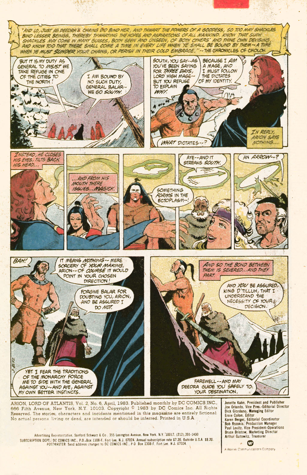 Read online Arion, Lord of Atlantis comic -  Issue #6 - 3
