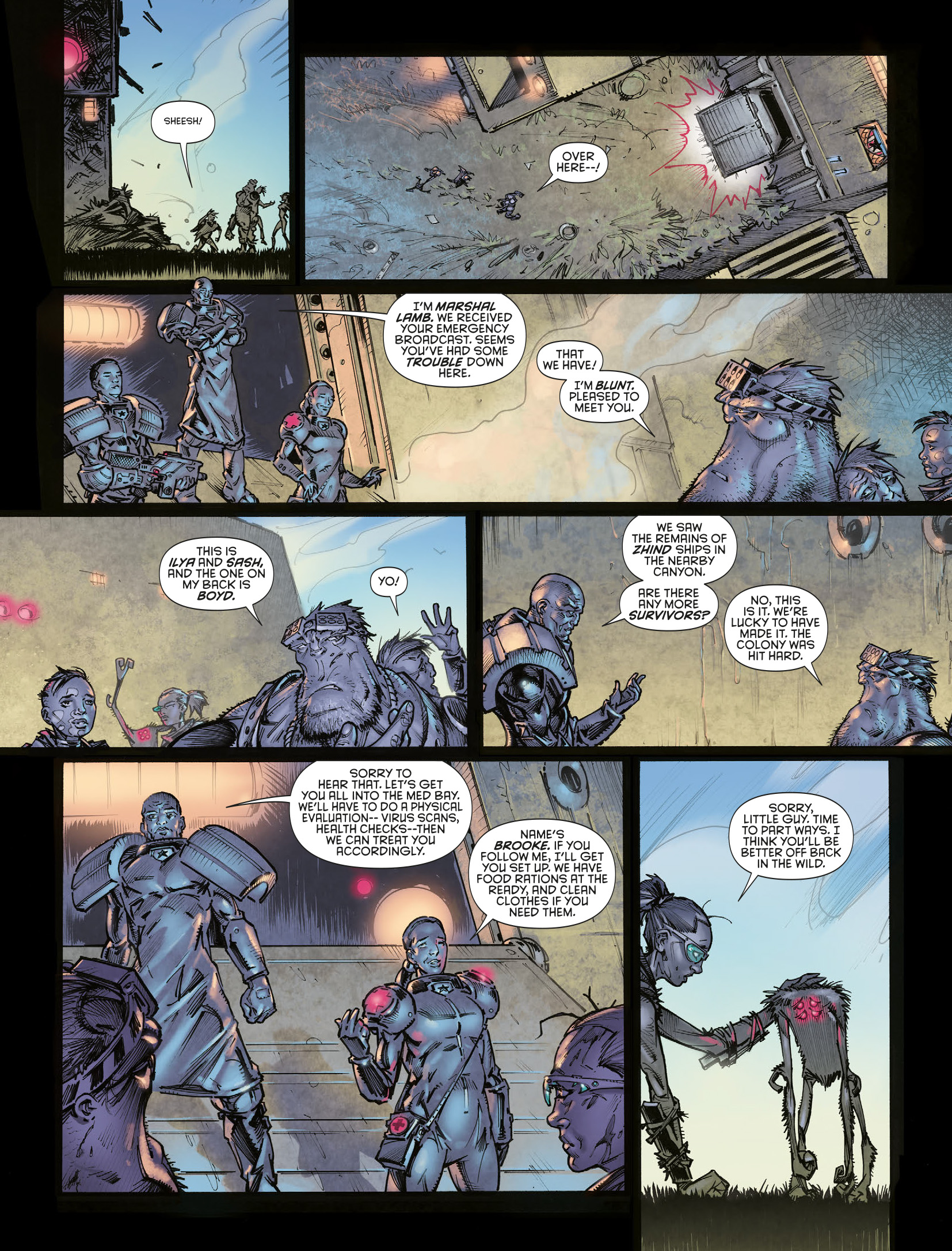 Read online Judge Dredd Megazine (Vol. 5) comic -  Issue #416 - 32