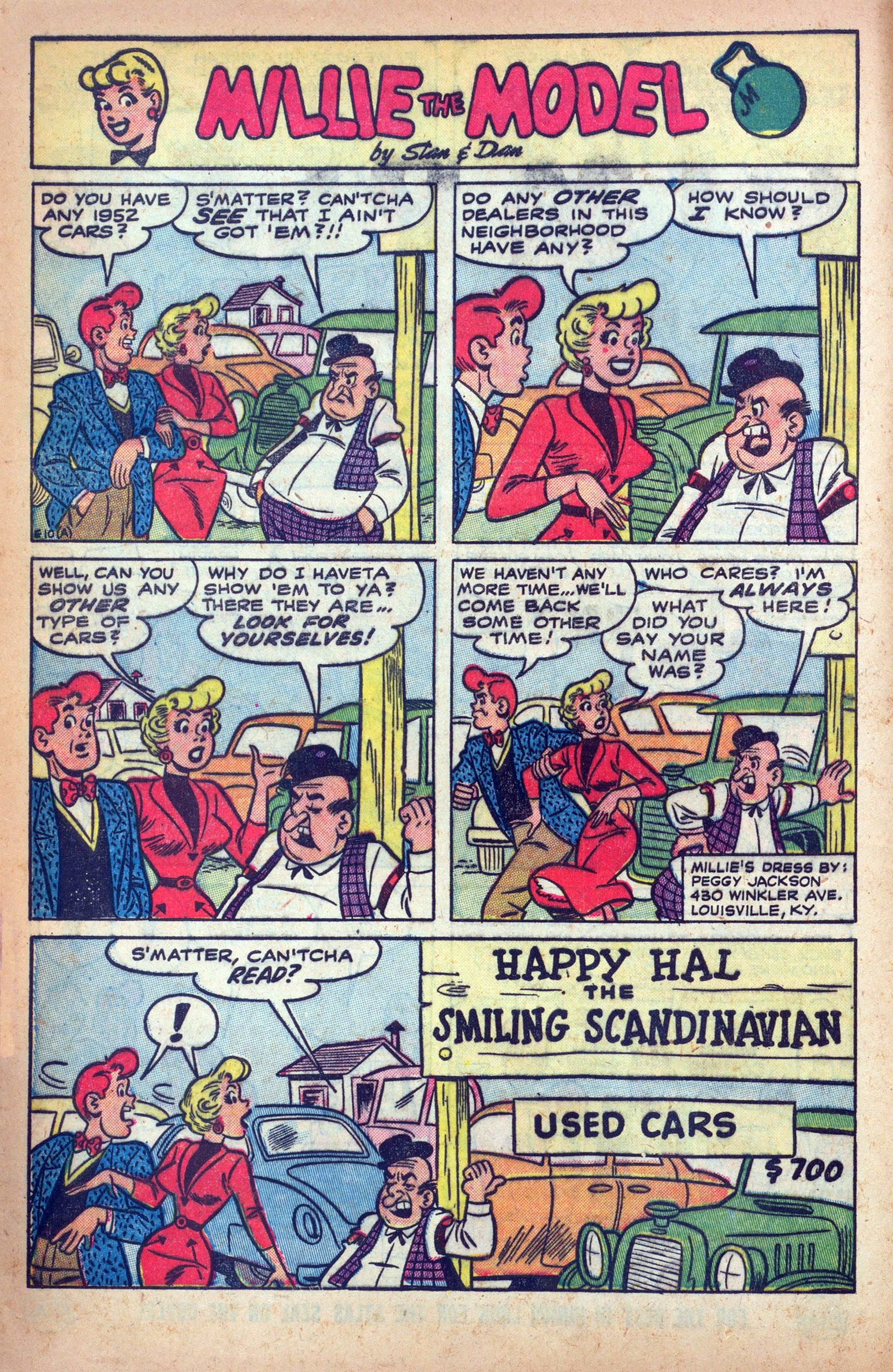 Read online Millie the Model comic -  Issue #54 - 8