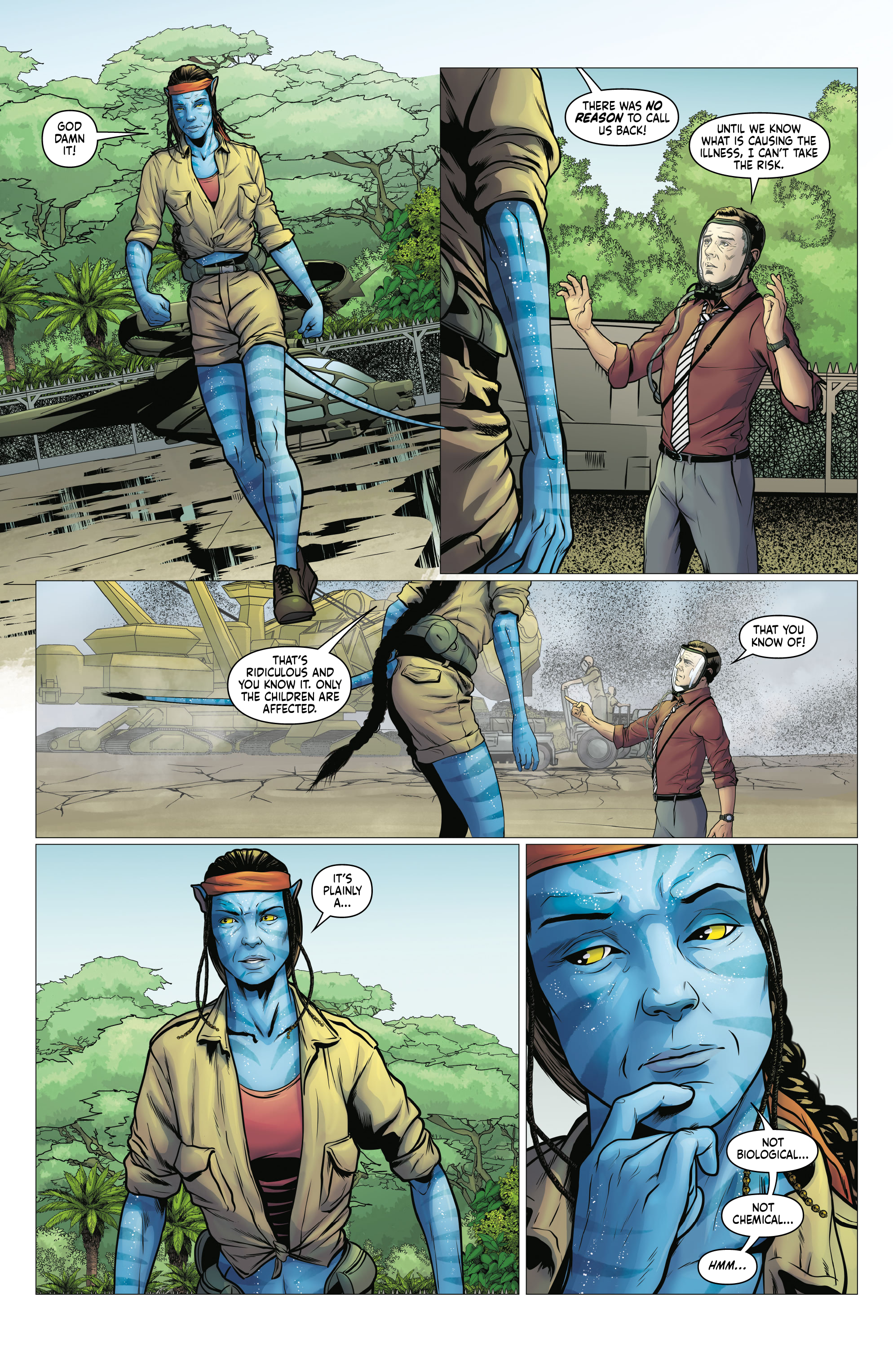 Read online Avatar: Adapt or Die comic -  Issue #3 - 8
