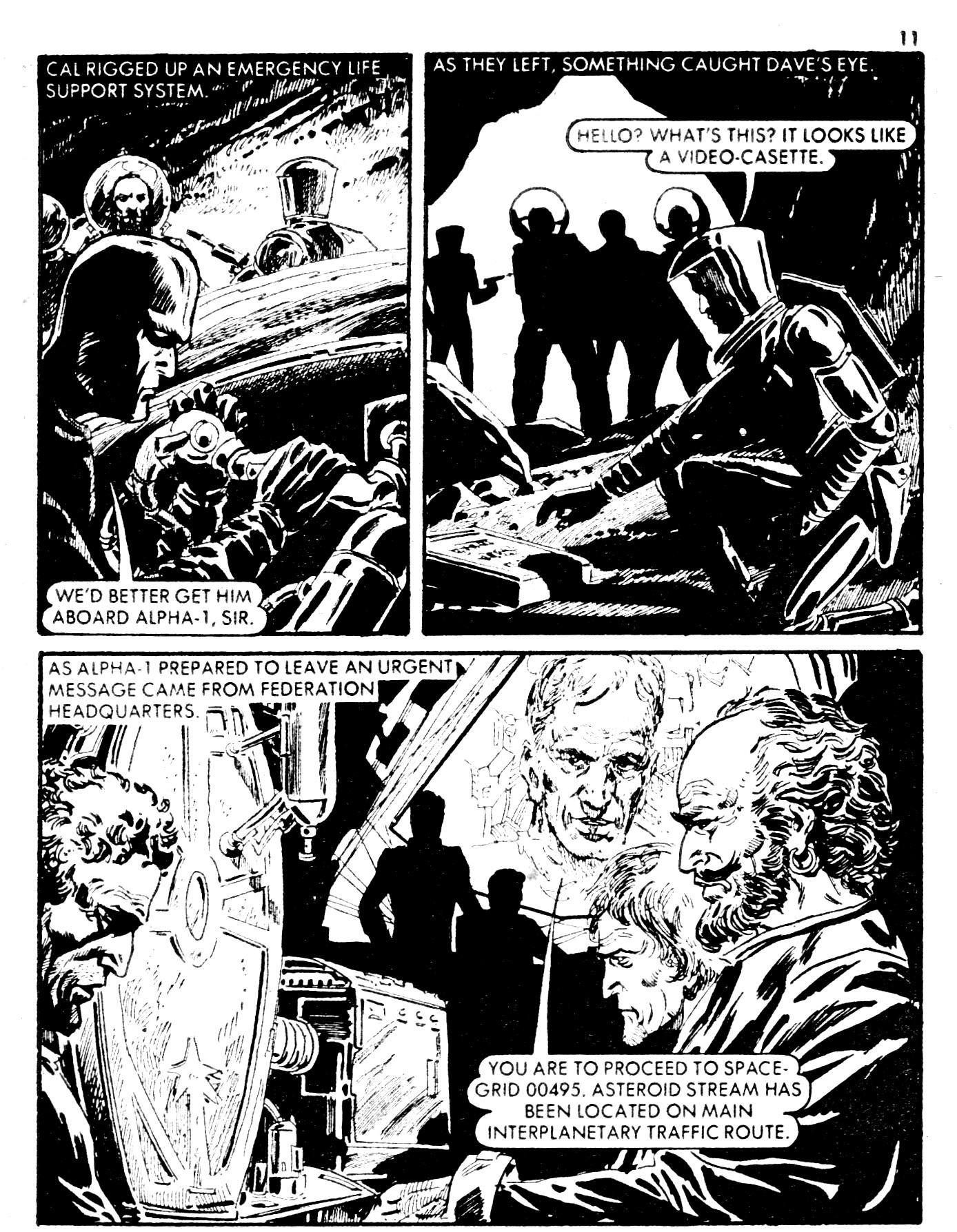 Read online Starblazer comic -  Issue #7 - 11