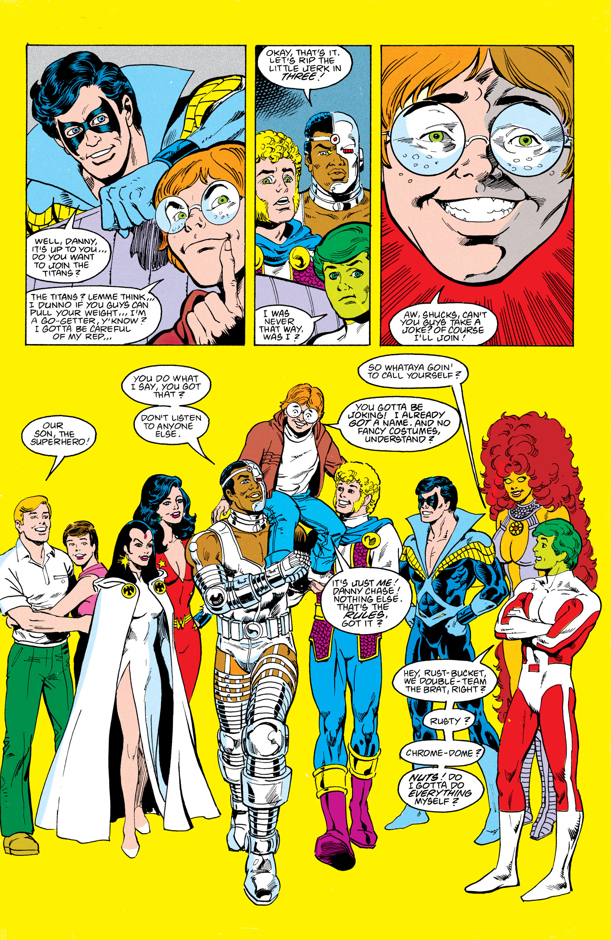 Read online The New Teen Titans (1984) comic -  Issue # _Annual 3 - 44