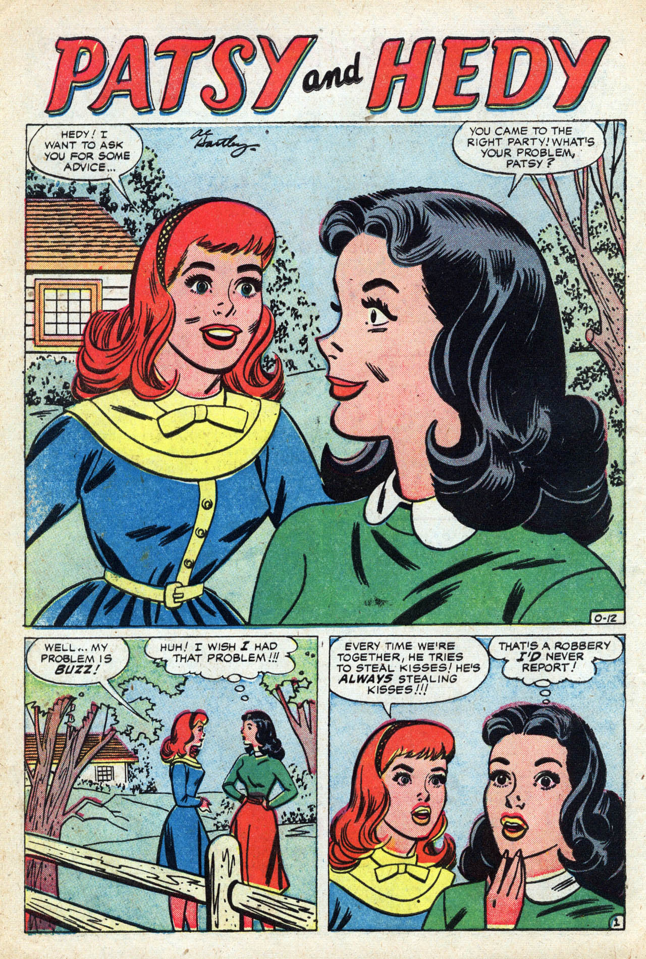 Read online Patsy Walker comic -  Issue #74 - 10