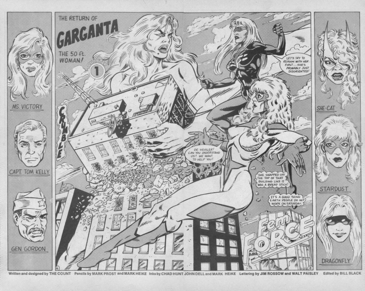 Read online Femforce comic -  Issue #32 - 6