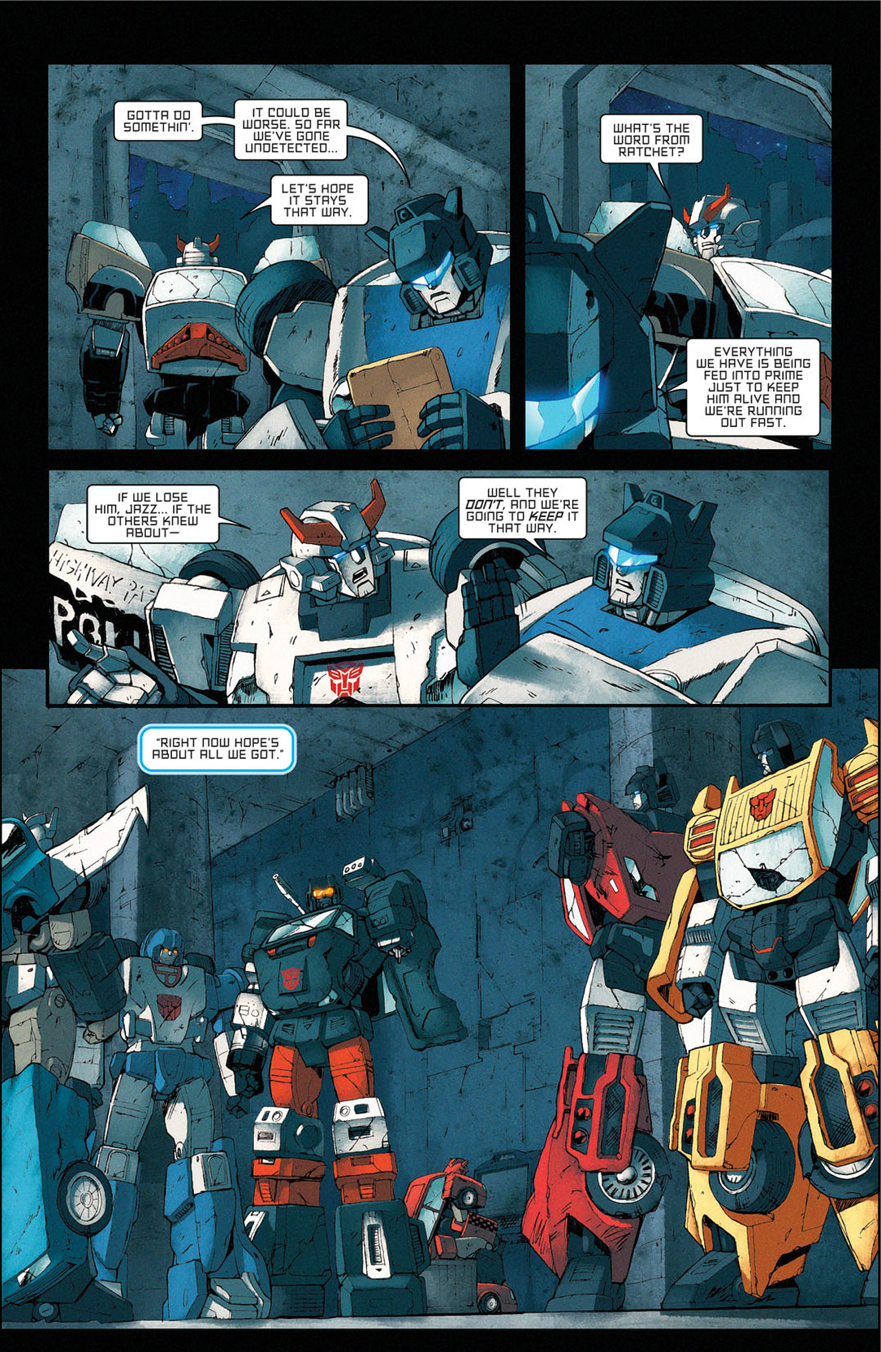 Read online The Transformers: All Hail Megatron comic -  Issue #4 - 12