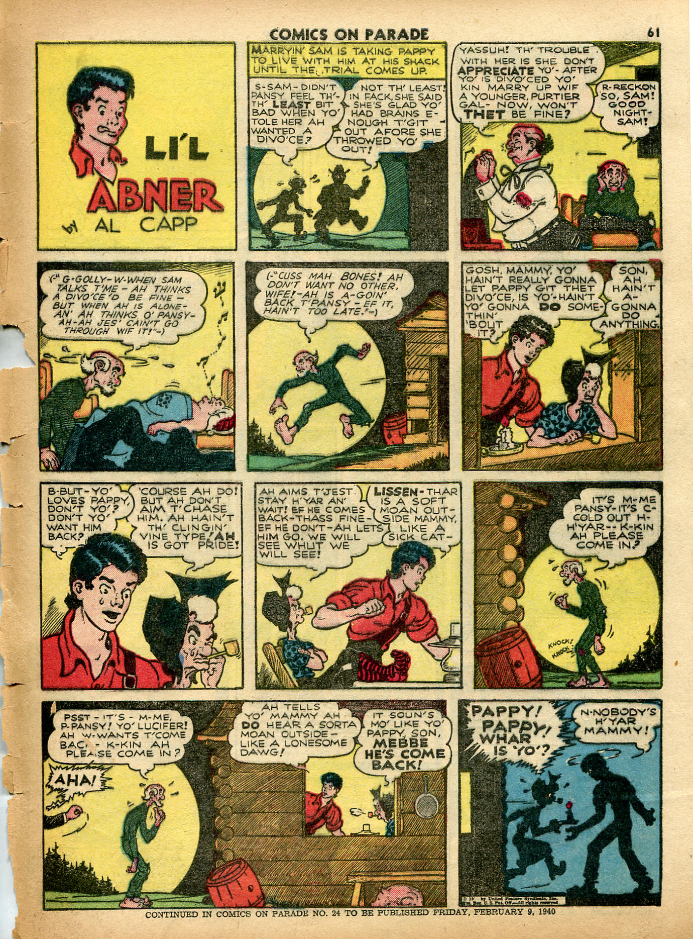 Read online Comics on Parade comic -  Issue #23 - 63