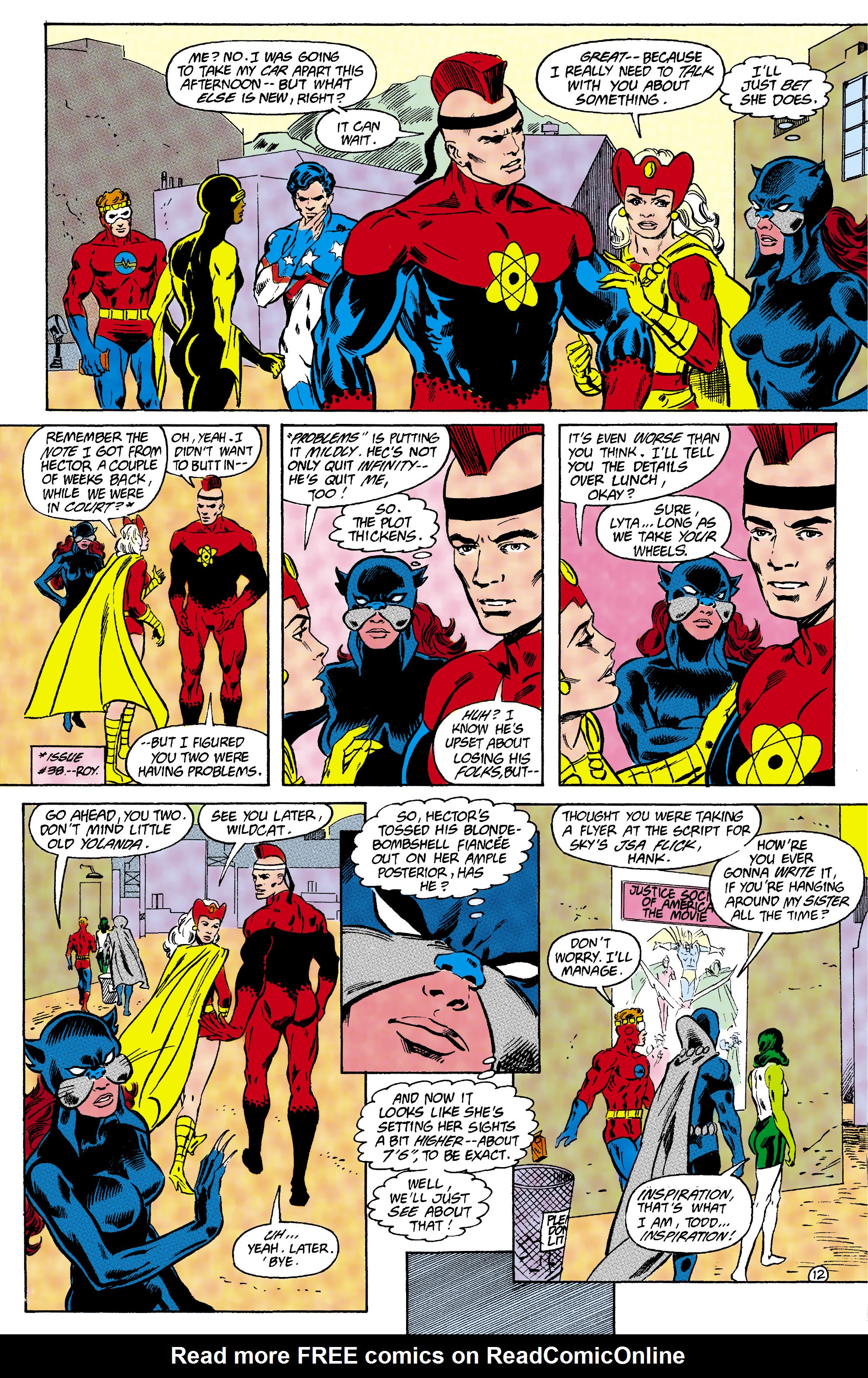 Read online Infinity Inc. (1984) comic -  Issue #40 - 13