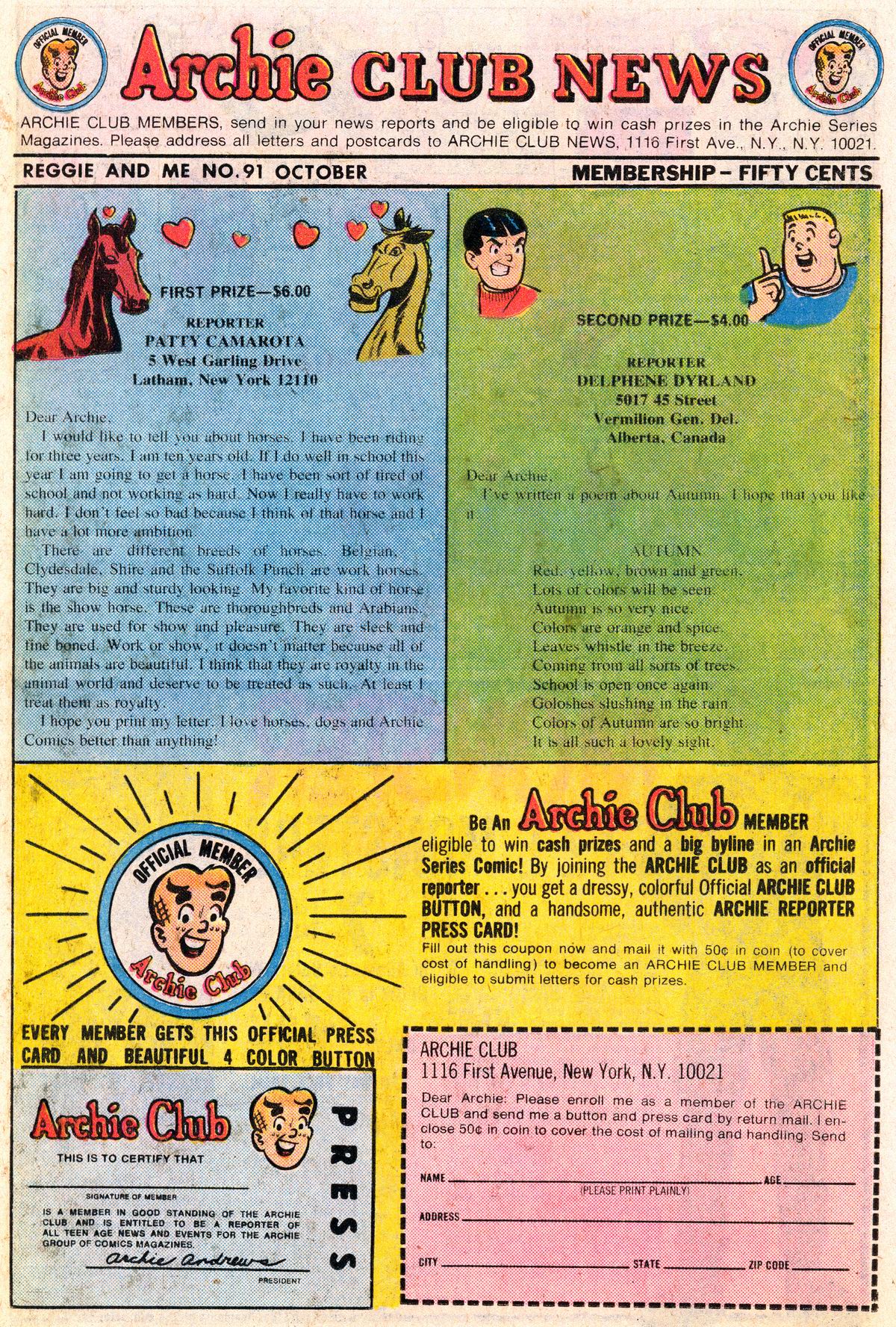 Read online Reggie and Me (1966) comic -  Issue #91 - 21