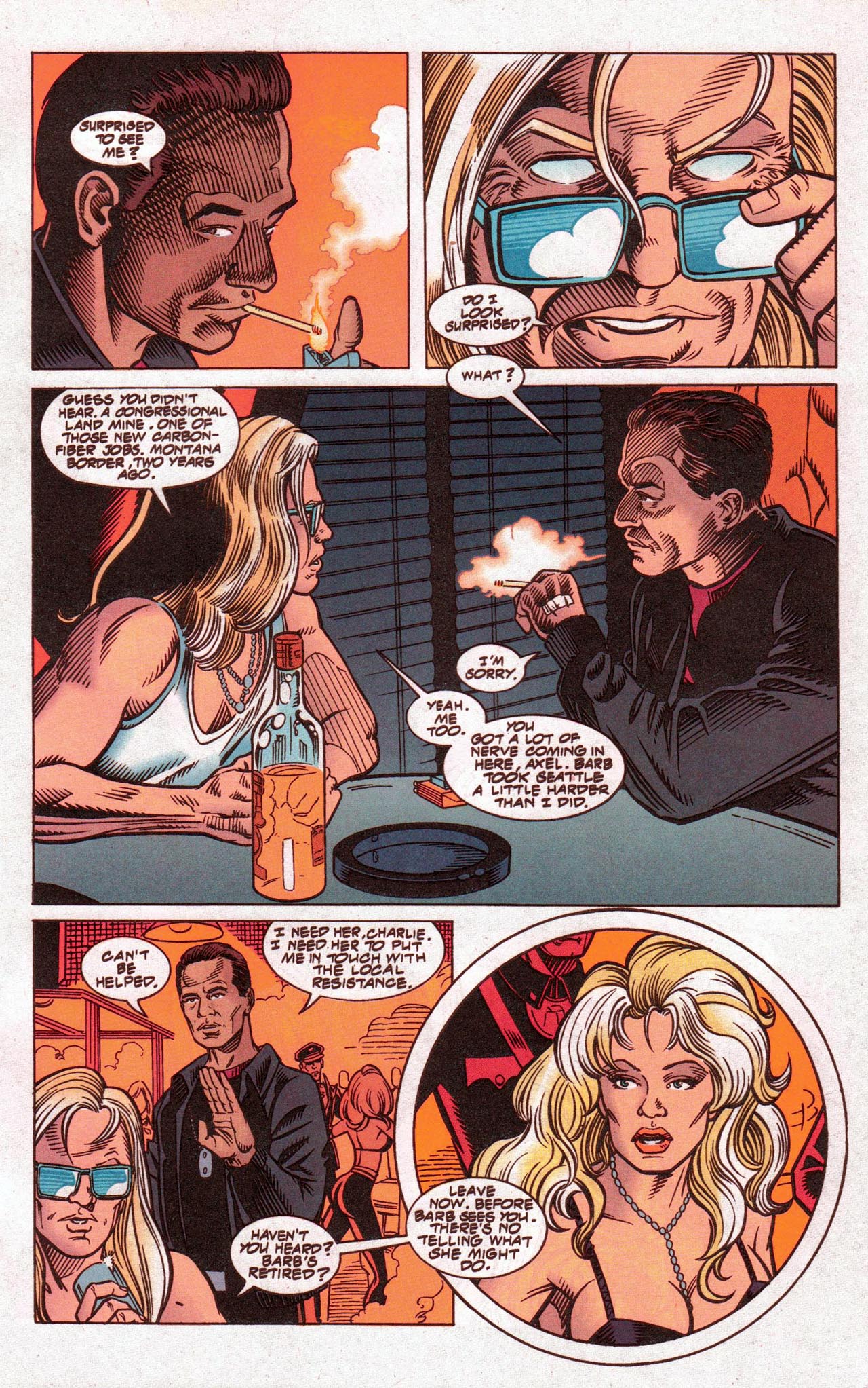 Read online Barb Wire Movie Special comic -  Issue # Full - 13