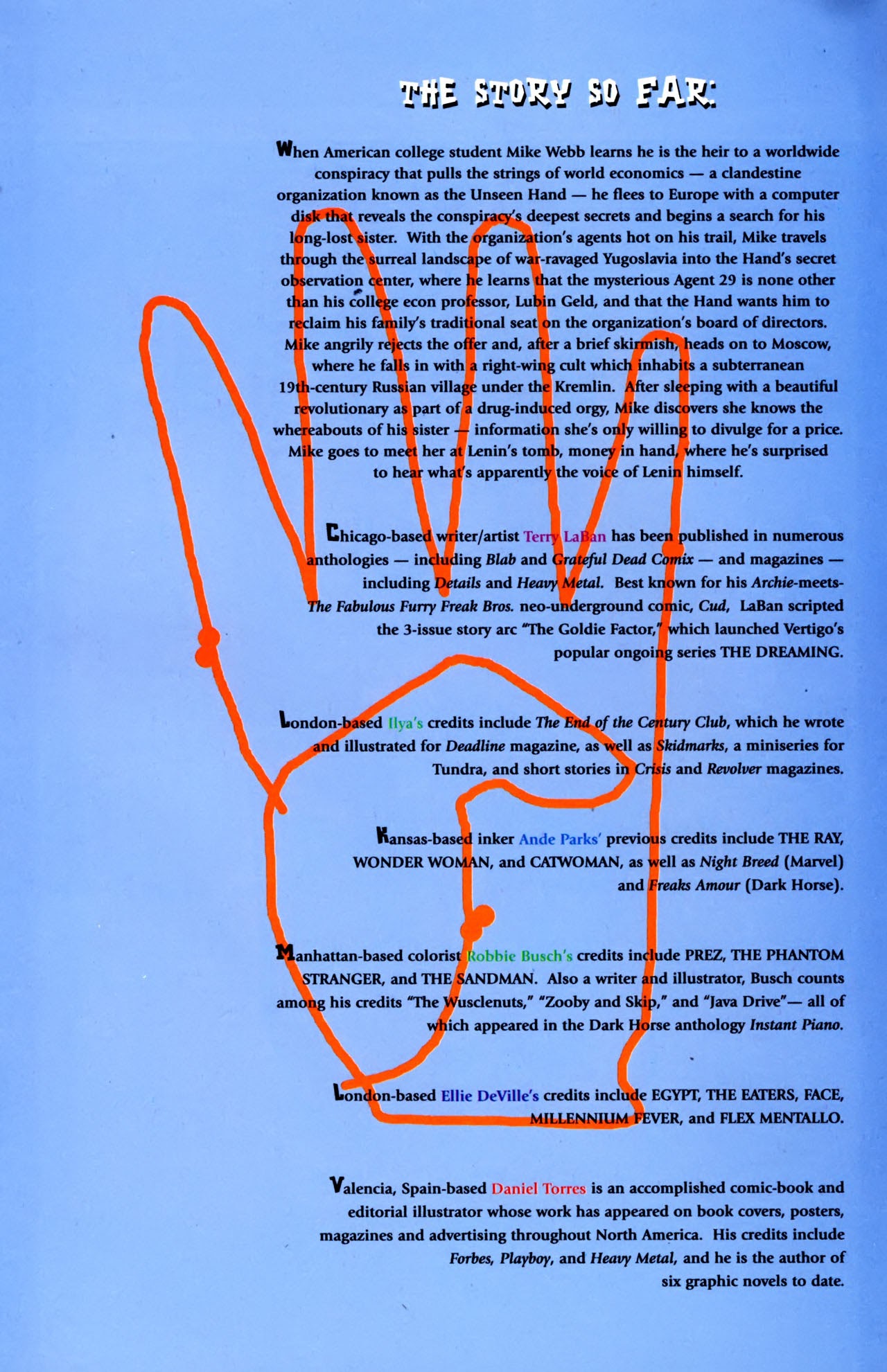 Read online Vertigo Vérité: The Unseen Hand comic -  Issue #4 - 4