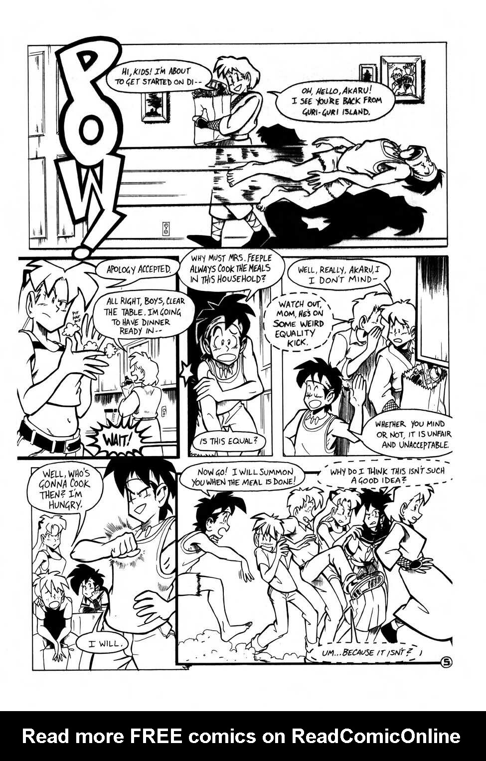 Read online Ninja High School (1986) comic -  Issue #73 - 6