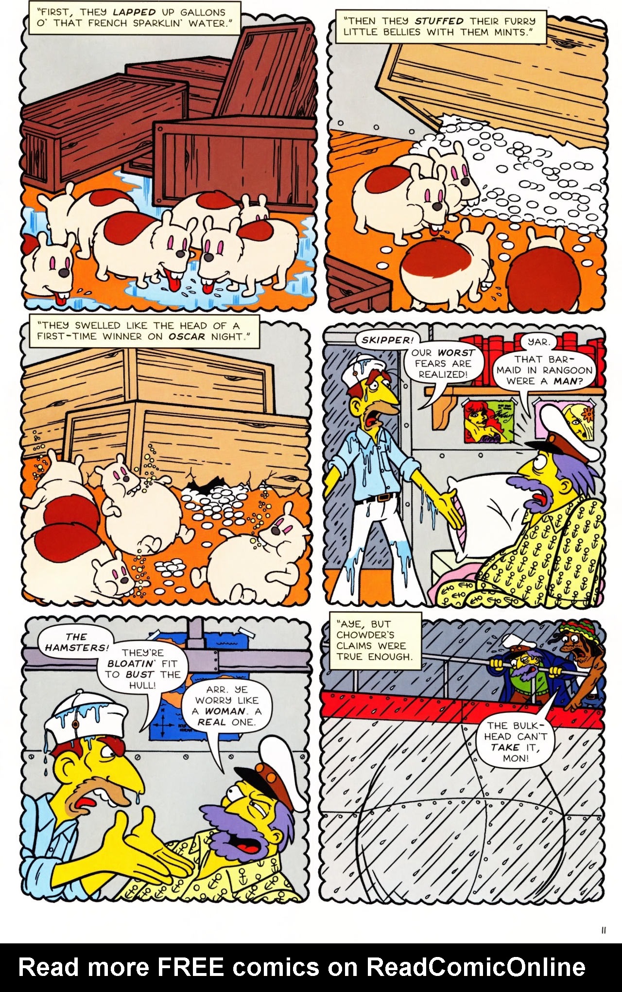 Read online Simpsons Comics comic -  Issue #142 - 13