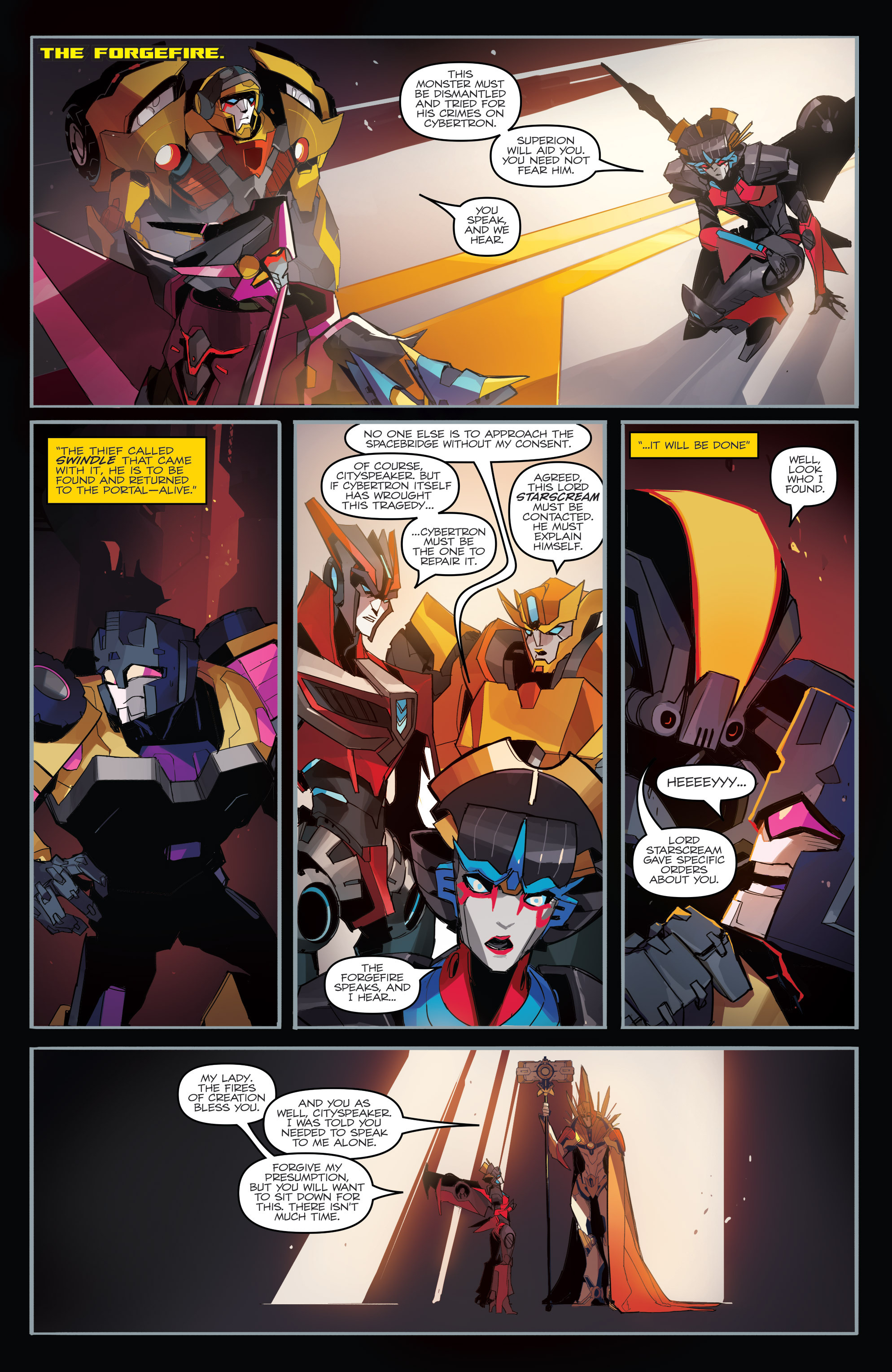 Read online The Transformers: Windblade (2015) comic -  Issue #1 - 22