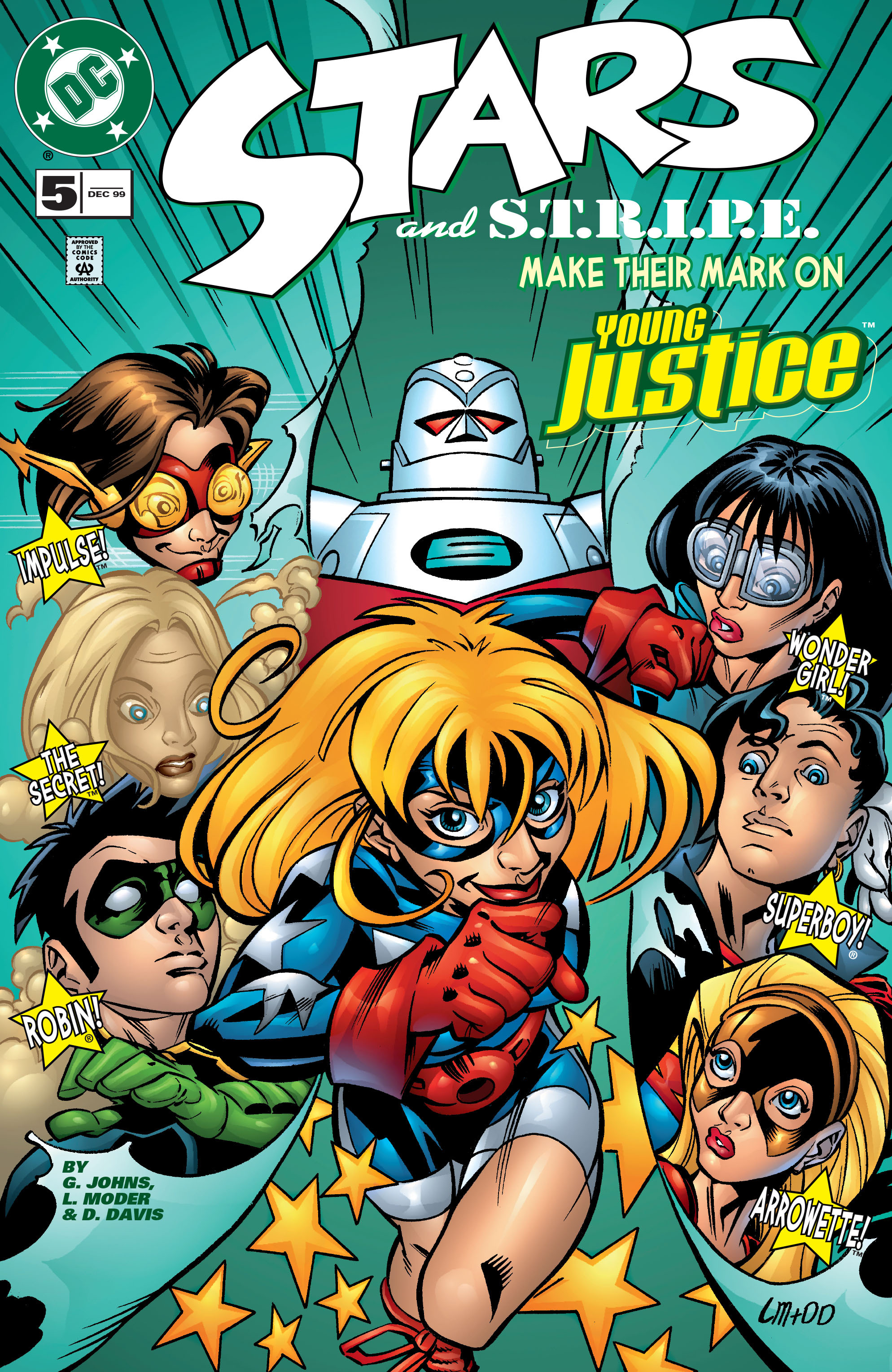 Read online Stars and S.T.R.I.P.E. comic -  Issue #5 - 1