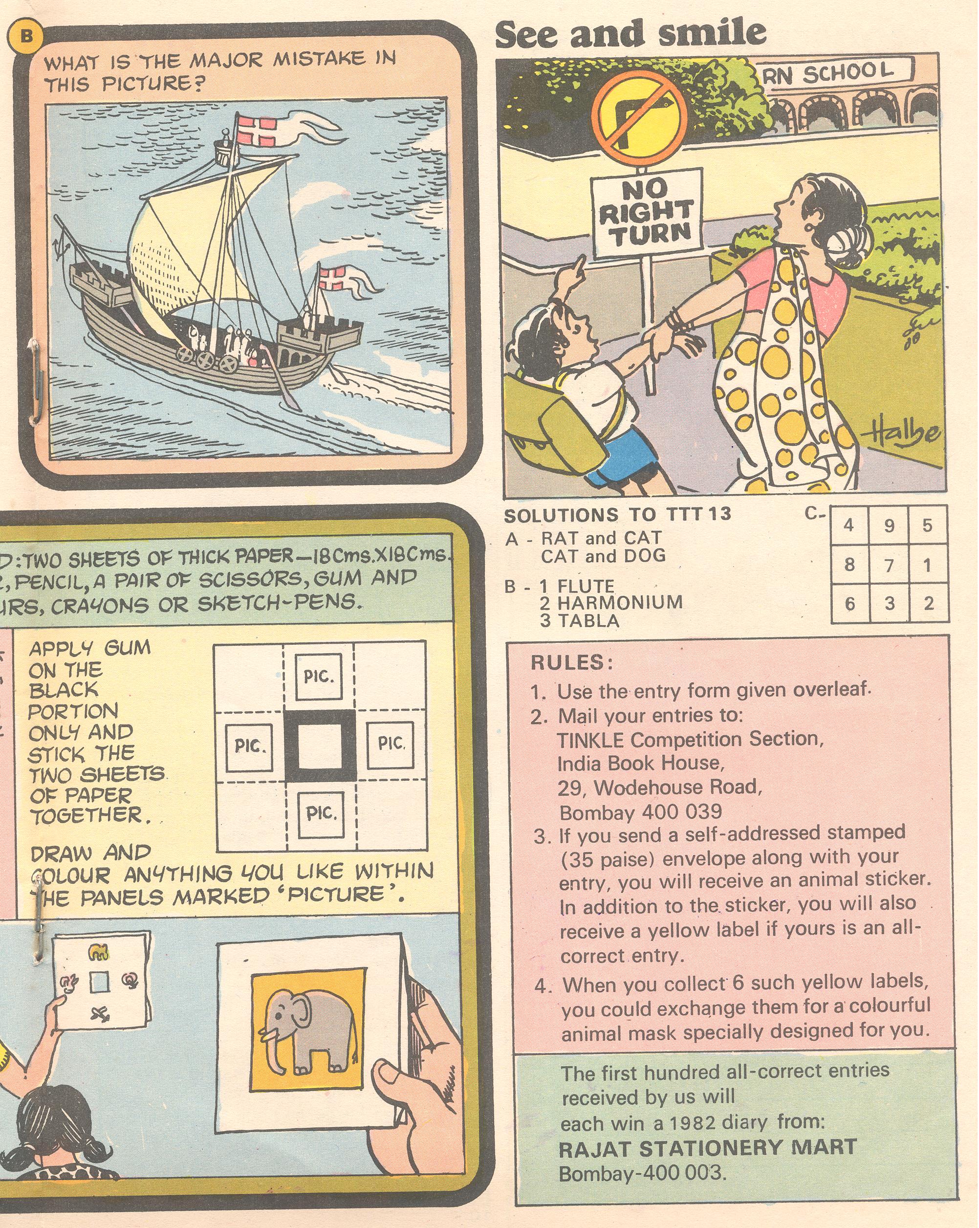 Read online Tinkle comic -  Issue #14 - 17