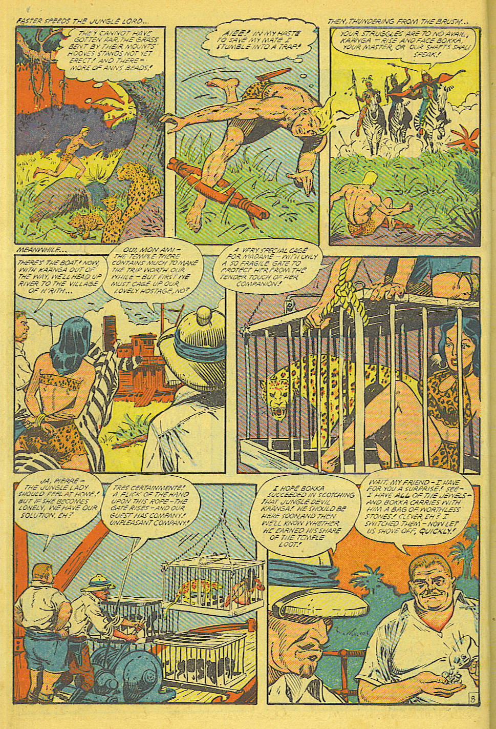 Read online Jungle Comics comic -  Issue #114 - 10